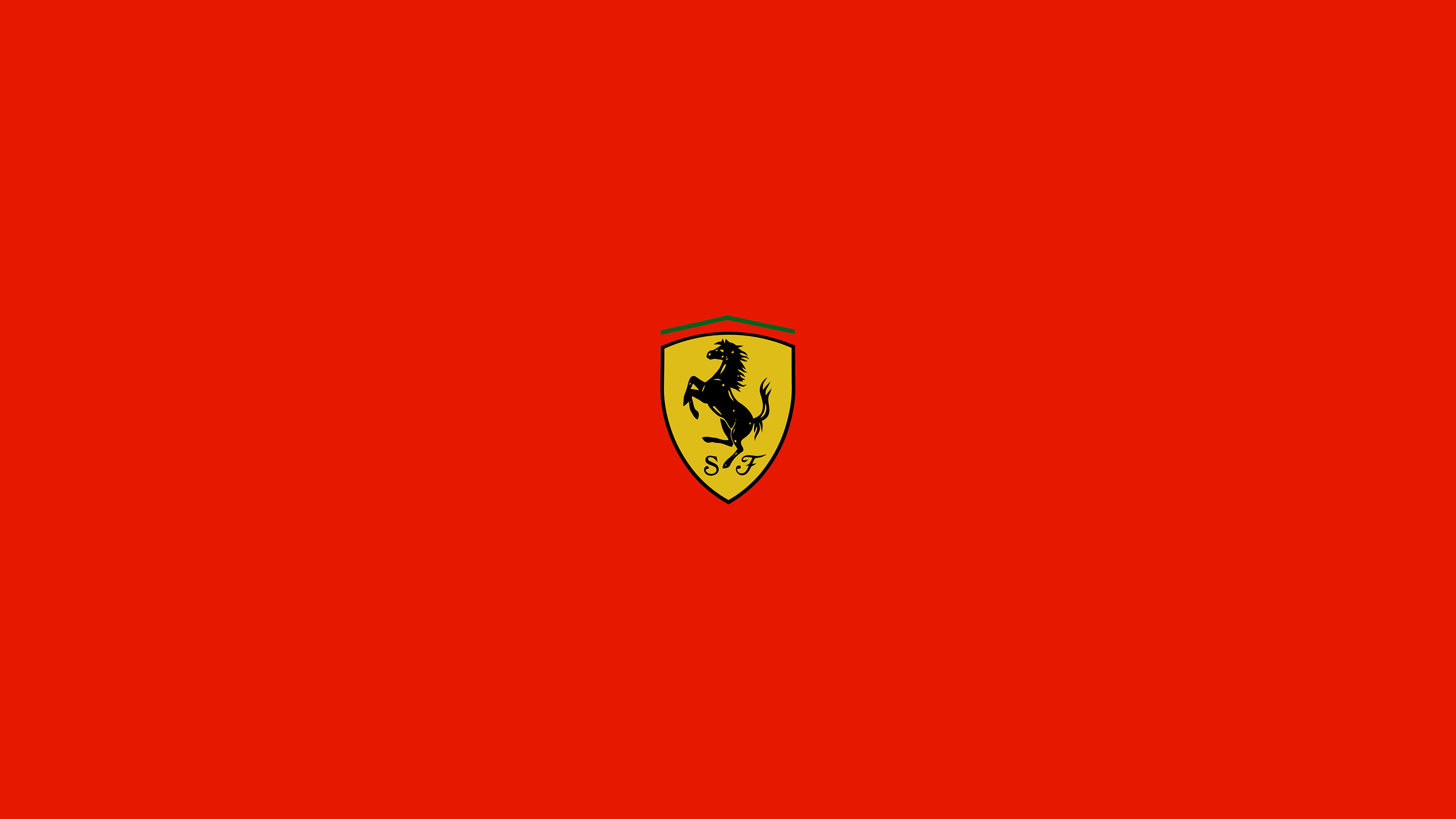 Formula 1, 4K, minimalism, Ferrari, Ferrari F1, F12021, HD Wallpaper
