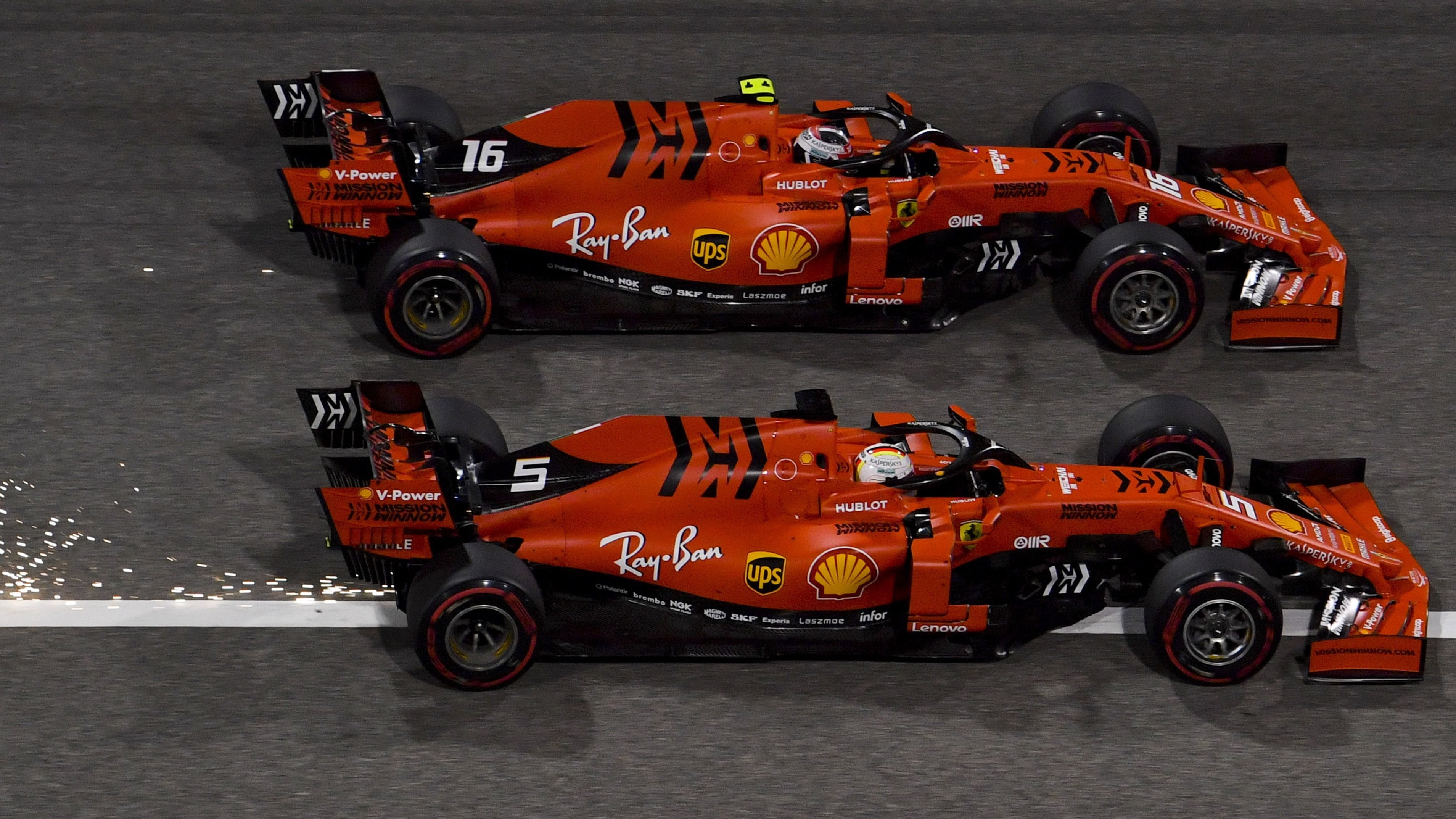 Formula 1, SF90, Ferrari, Charles Leclerc, Ferrari SF90, 2K, HD Wallpaper