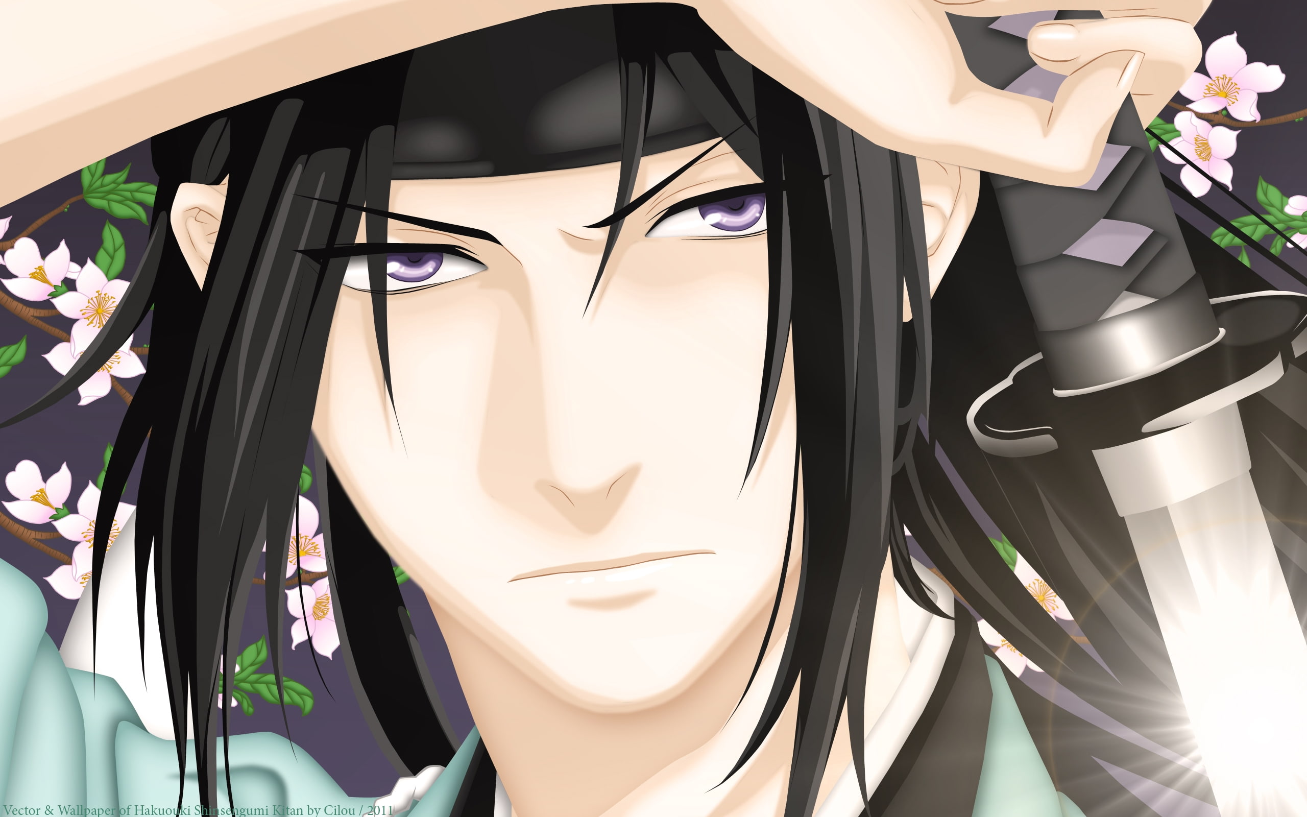 boy, brunet, 2K, x, samurai, HD Wallpaper