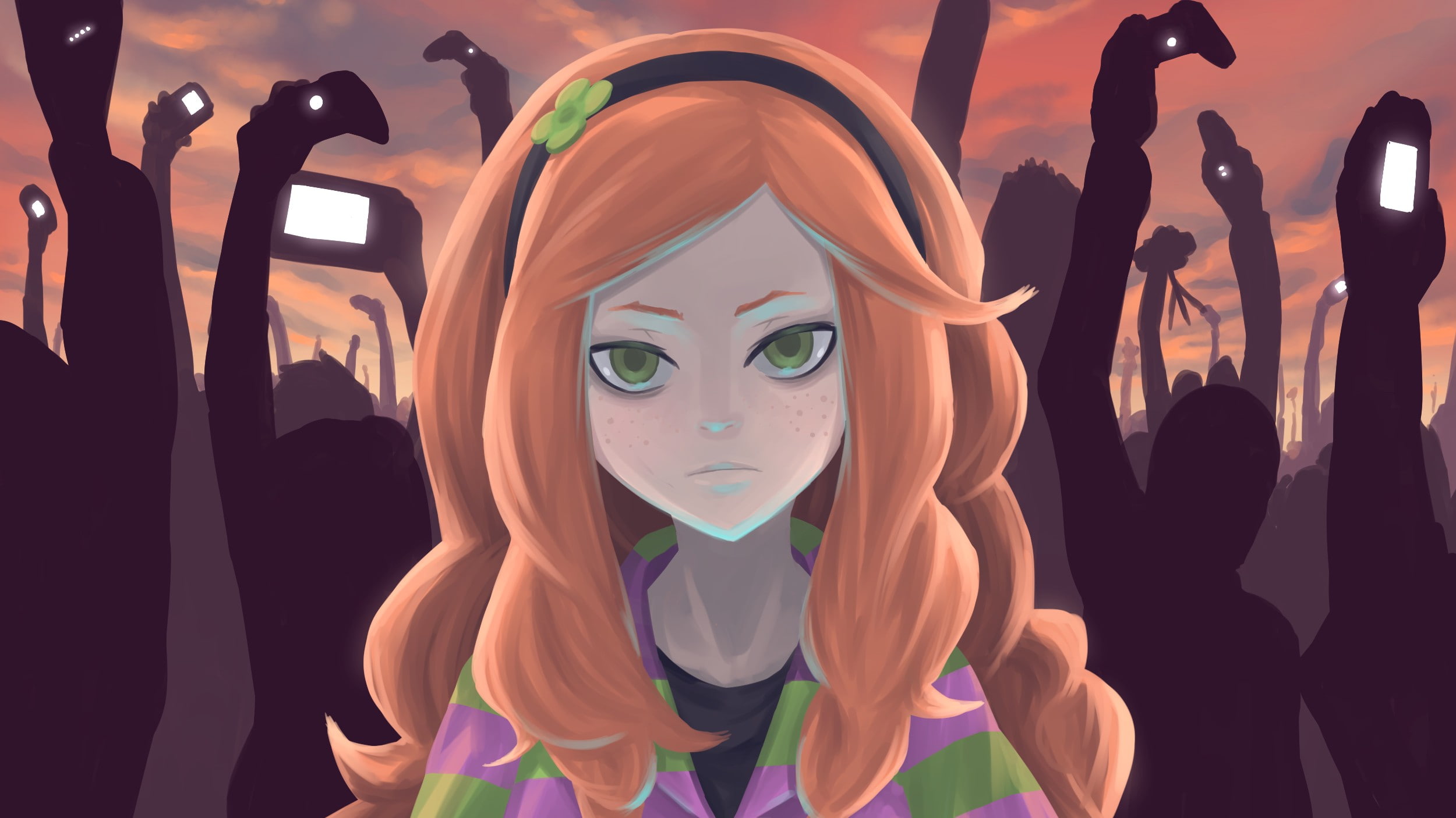 1080P, Vivian James, GamerGate, HD Wallpaper