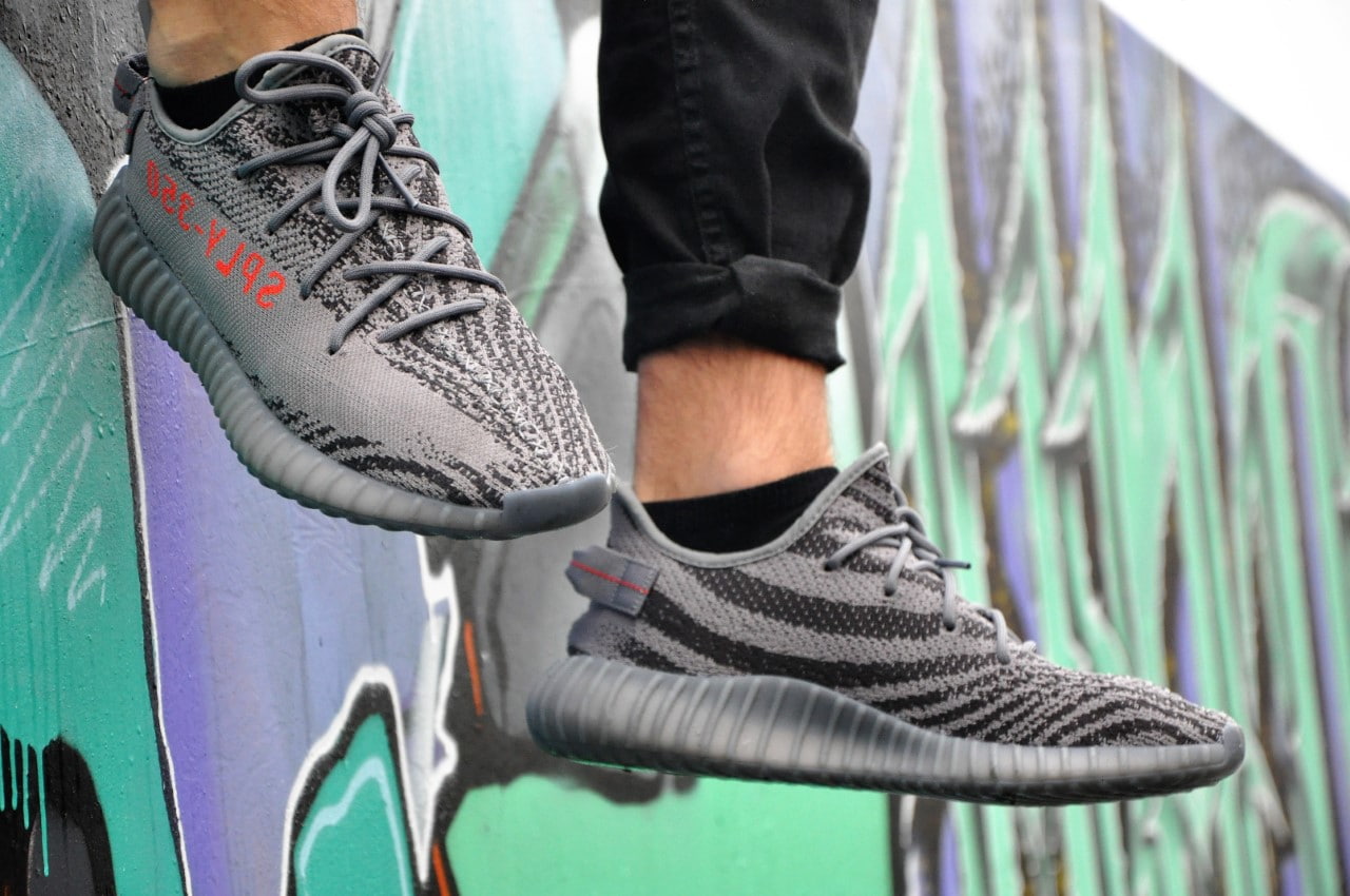 low section, body part, 720P, real people, limb, close-up, photography, sock, human limb, sneakers, Yeezy, one person, men, human body part, lifestyles, HD Wallpaper