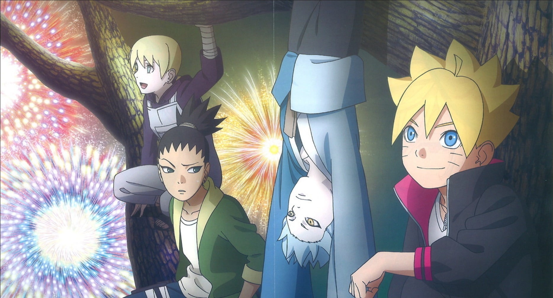 Naruto, 720P, Boruto, Boruto Uzumaki, next, Kawaki (Boruto), generation, illustration, Shikadai Nara, Anime, Boruto (Anime), HD Wallpaper