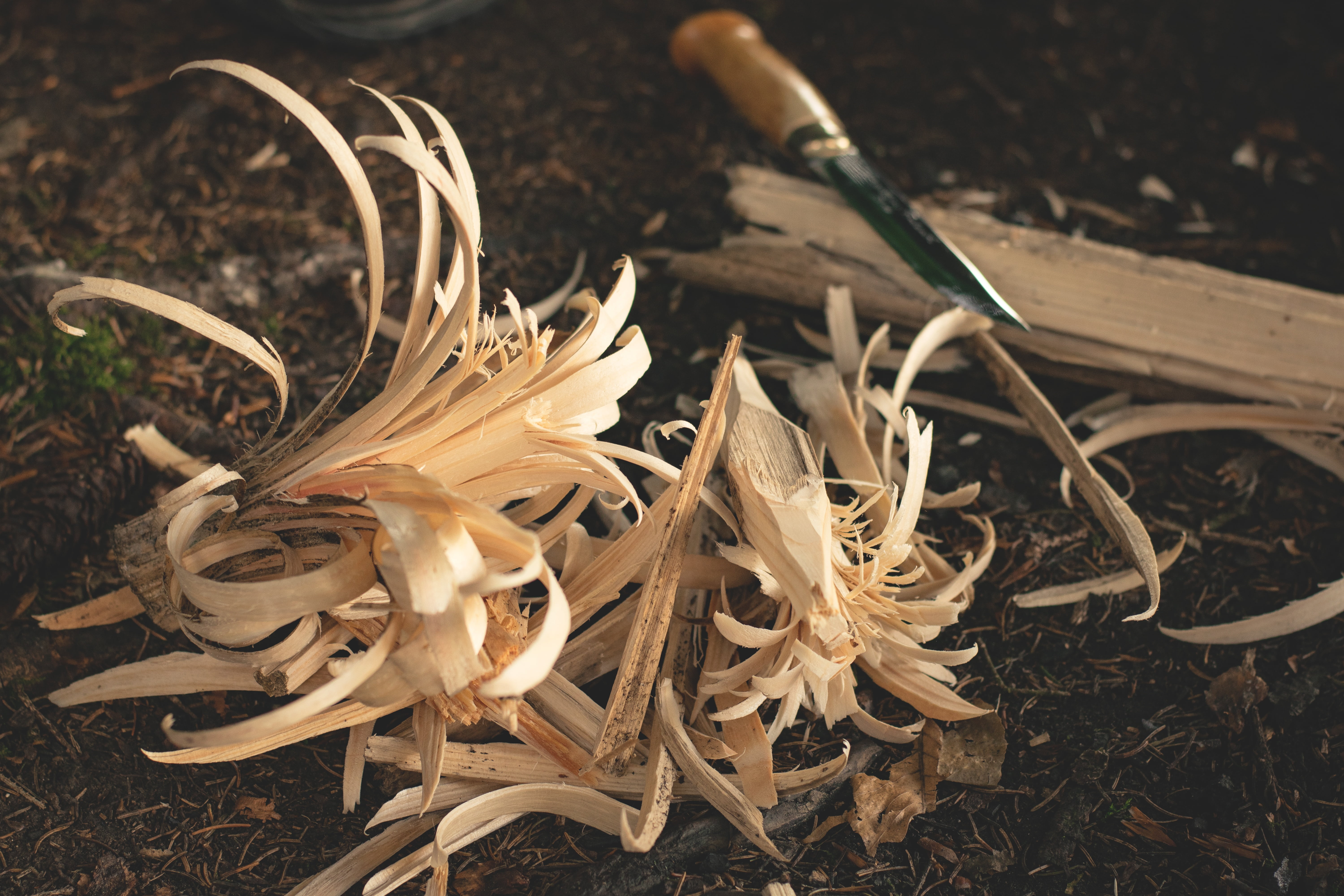 start fire, beside, focus on foreground, growth, outdoors, explosive, carve, camping holidays, close-up, outdoor, woods, field, chisel, leisure, survival art, HD Wallpaper
