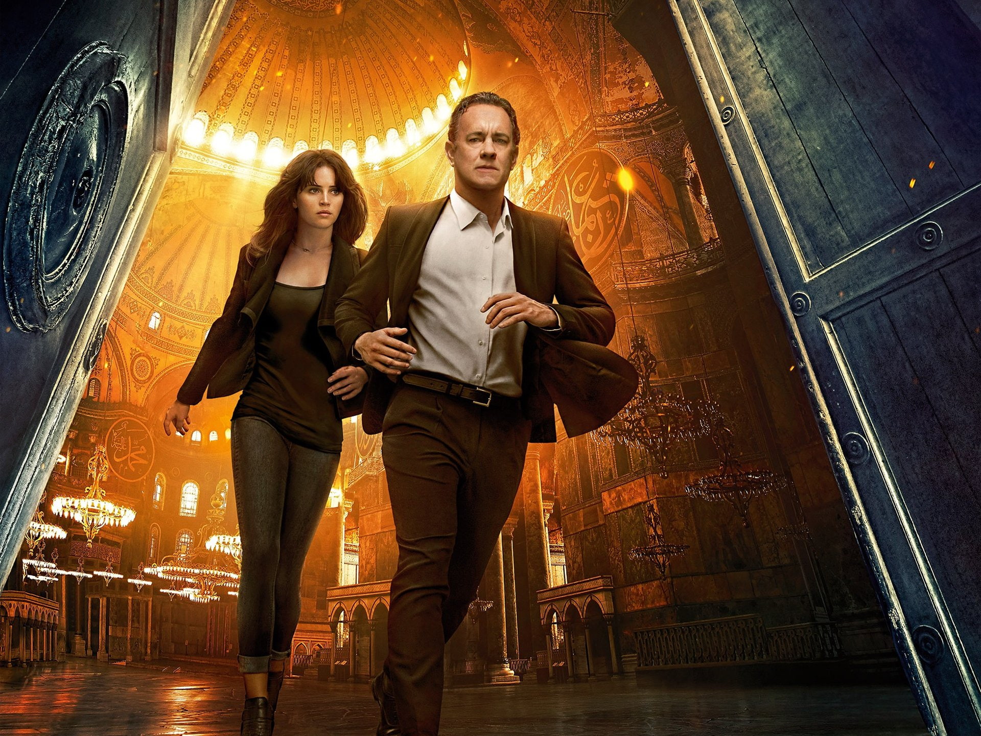 1080P, Tom Hanks, Inferno (Movie), Inferno, Movie, Felicity Jones, HD Wallpaper