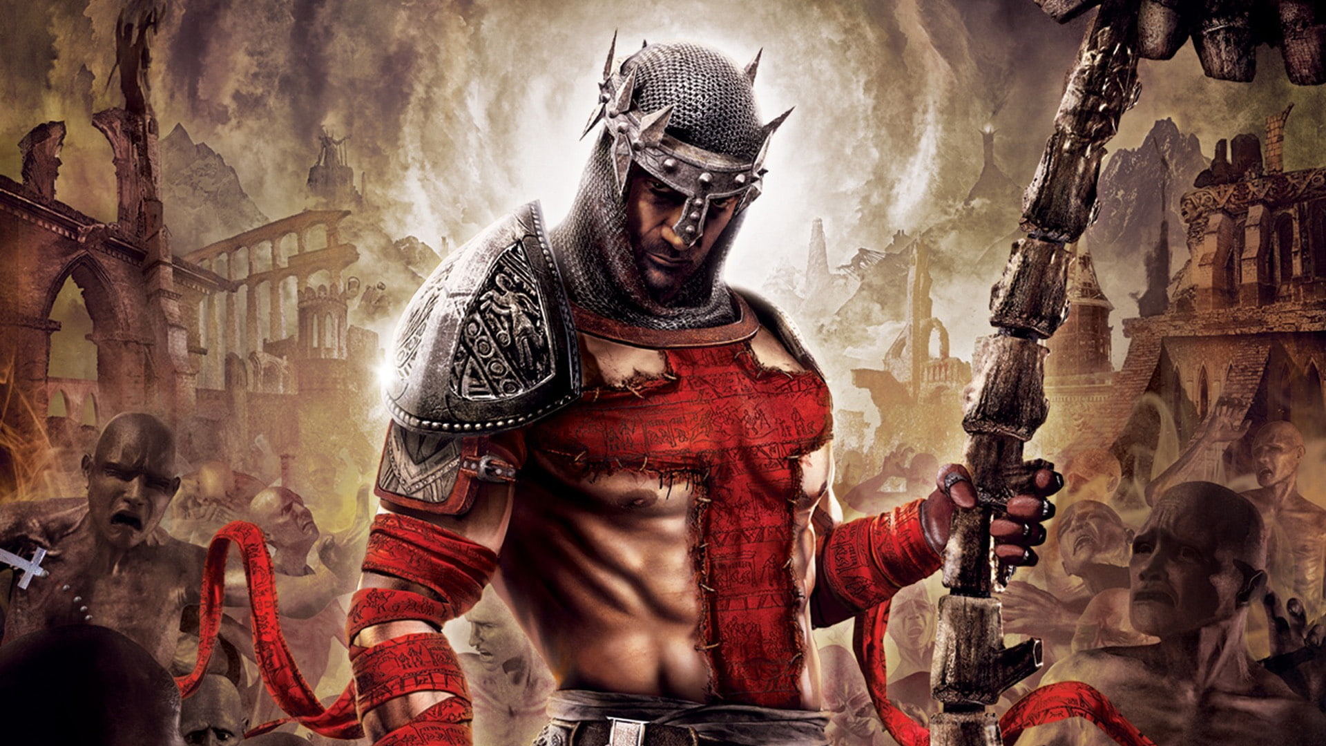 cities, 1080P, fantasy, art, warriors, inferno, dante 039 s, HD Wallpaper