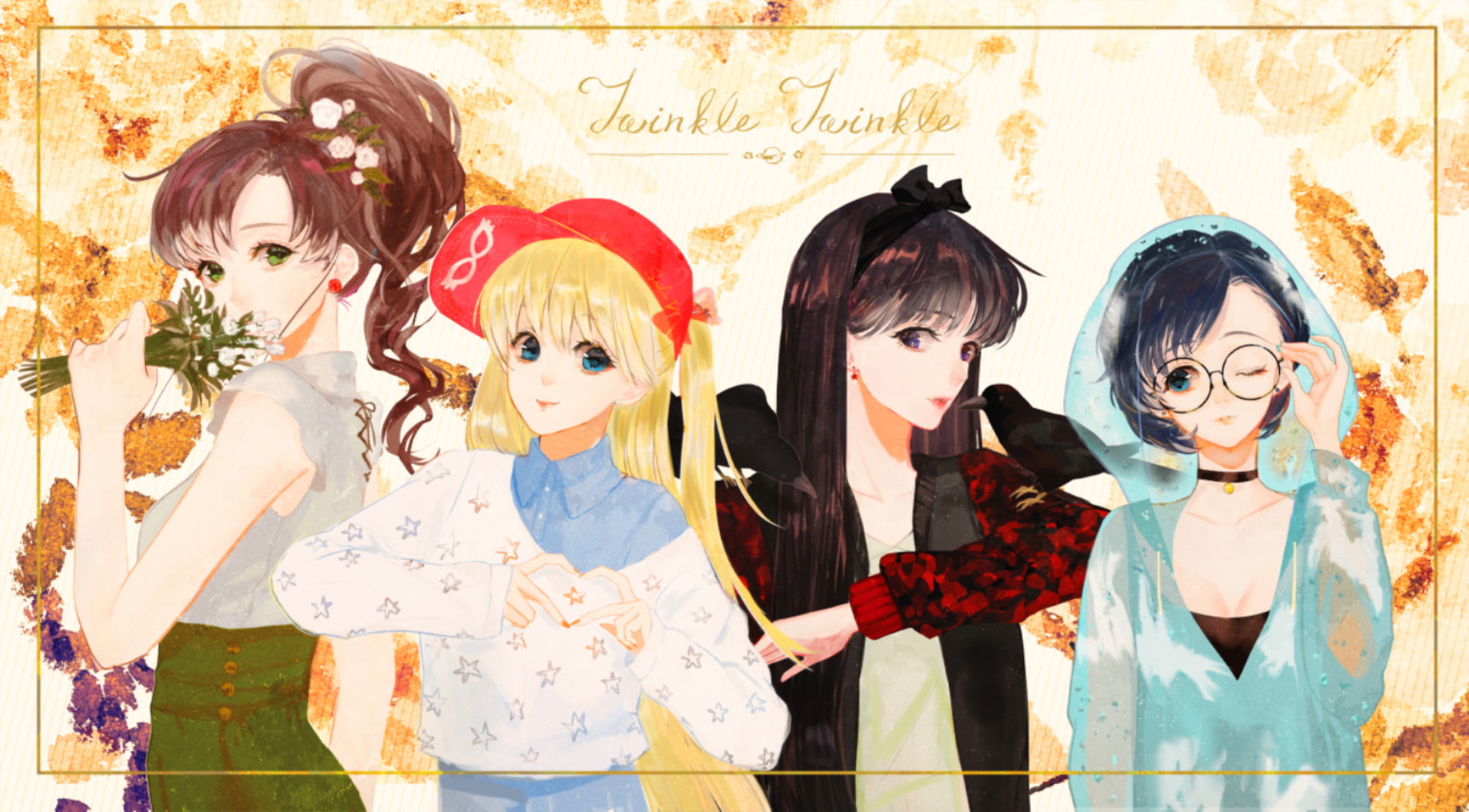 Rei Hino, Minako Aino, 720P, Makoto Kino, Ami Mizuno, Sailor Moon, HD Wallpaper