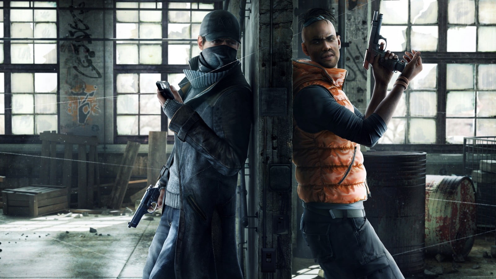 armed Forces, three quarter length, casual clothing, gun, violence, vest, indoors, video games, day, aggression, crime, equipment, people, protection, orange, HD Wallpaper