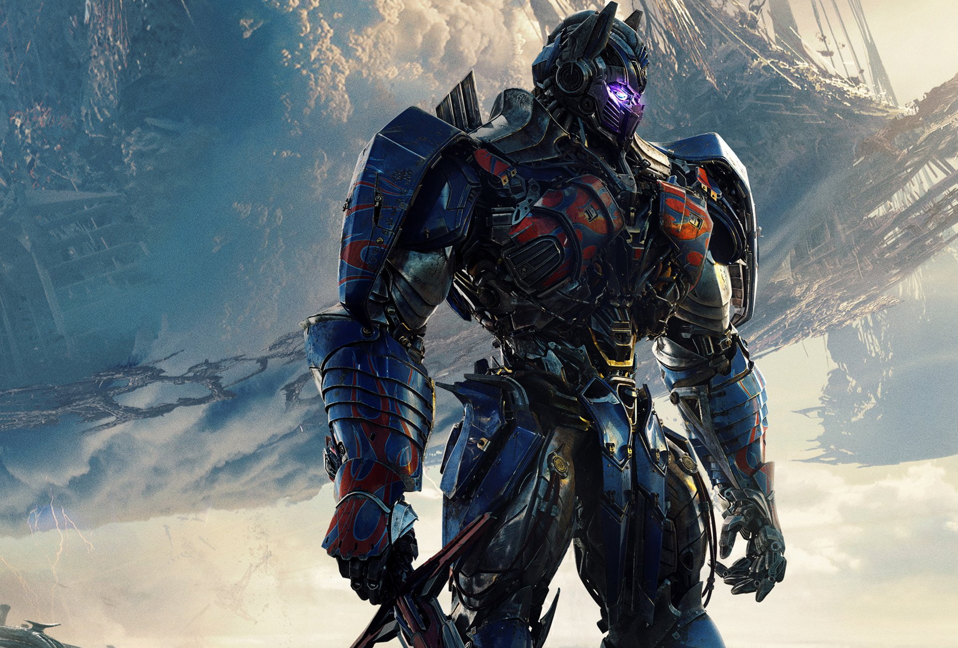 color Image, power, Transformers, no People, optimus, Optimus Prime, imagination, alien, judgment Day - Apocalypse, futuristic, blue, war, science, HD Wallpaper