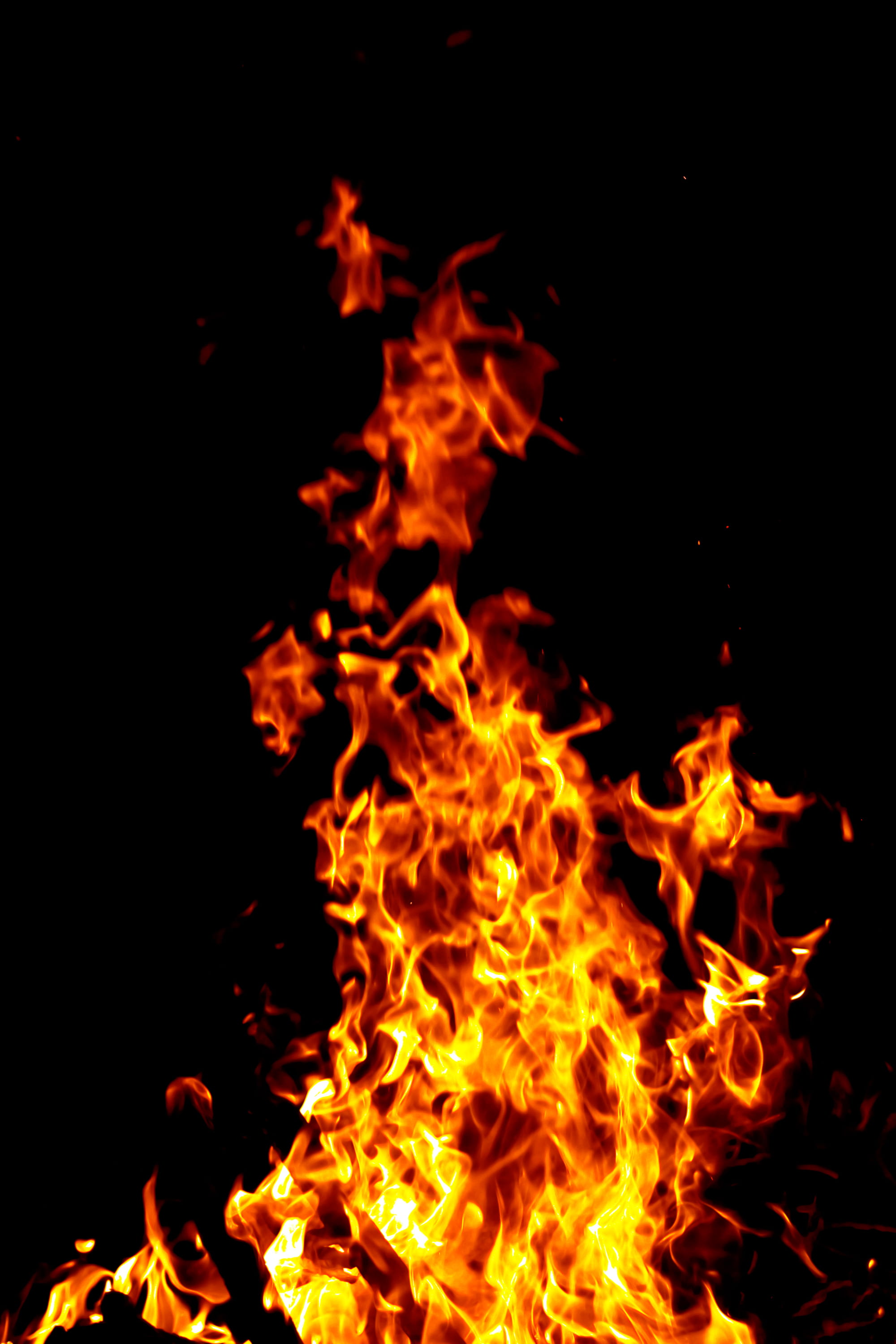 dark, beautiful, explode, burning, closeup, outdoors, 2K, nature, event, flame, abstract, fire, fire - natural phenomenon, glowing, long exposure, burn, Phone HD Wallpaper