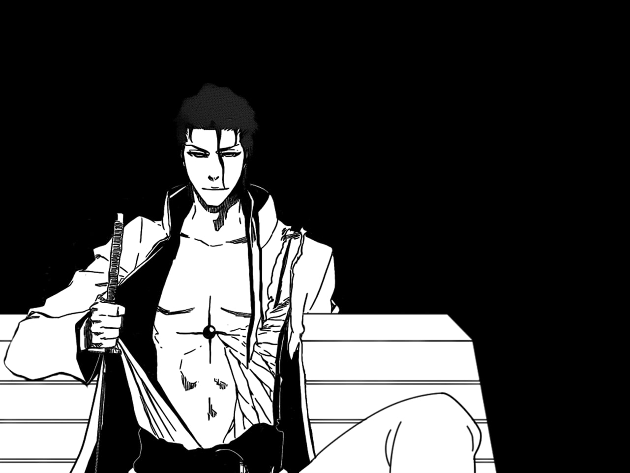 Sōsuke Aizen, Bleach, 720P, HD Wallpaper