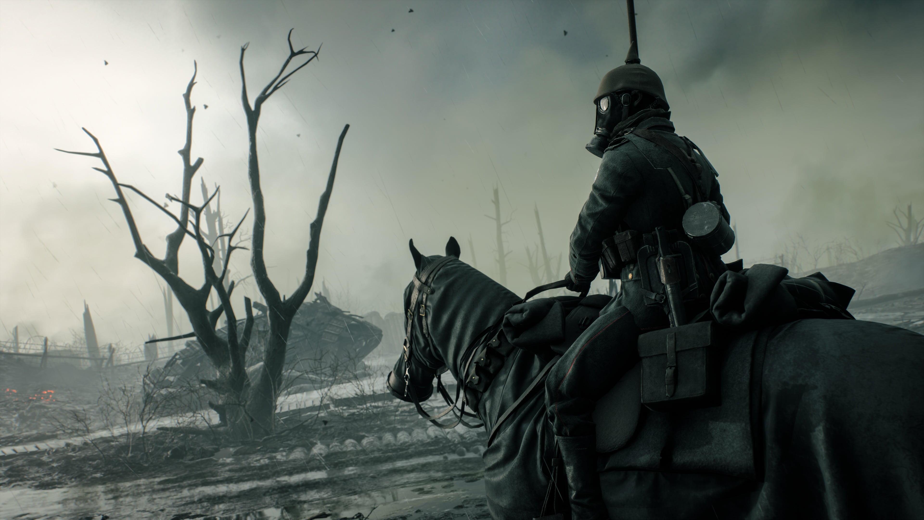 Soldier, Battlefield, Horse, Battlefield 1, 4K, HD Wallpaper