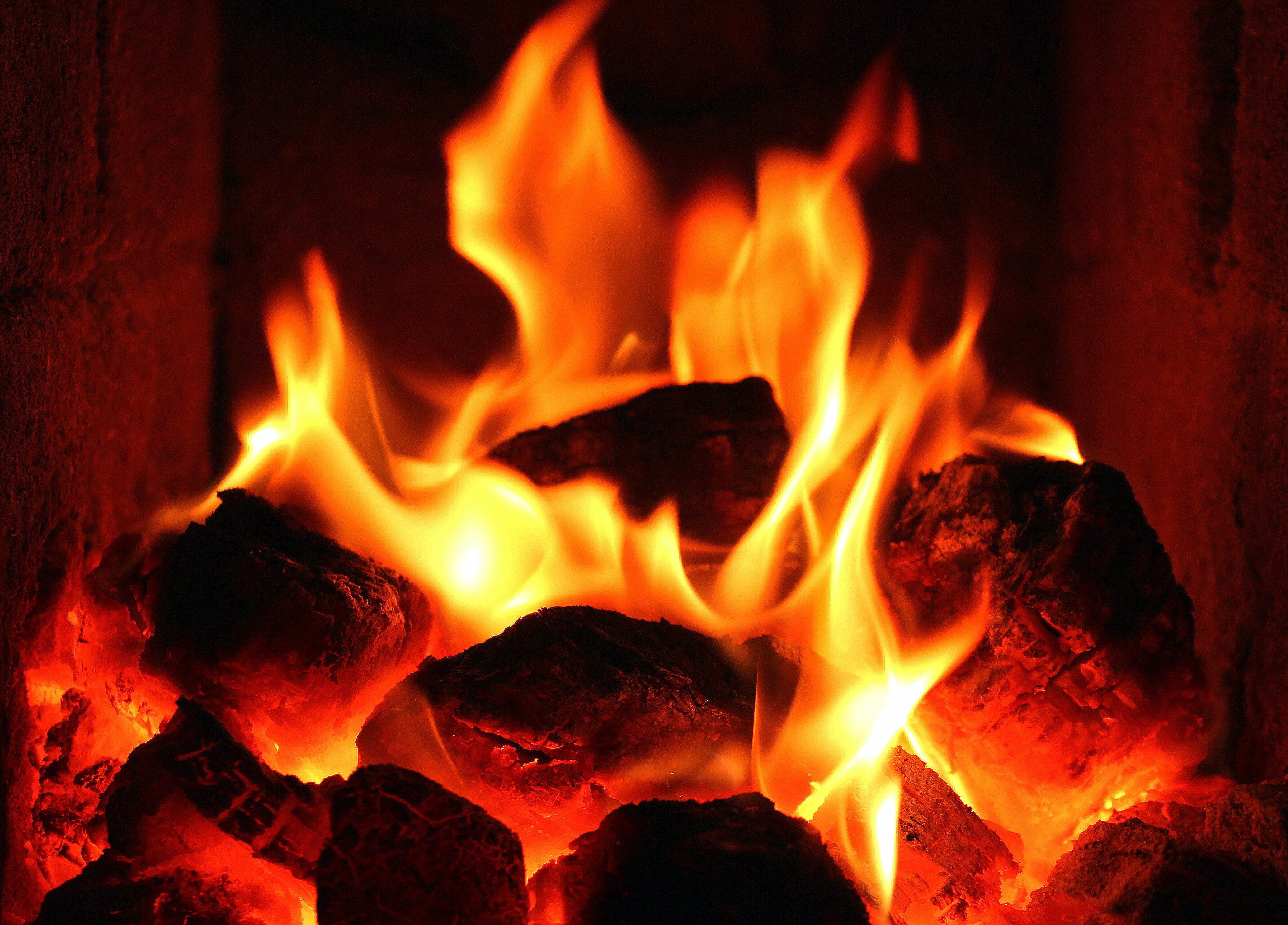evening, fire - natural phenomenon, night, 4K, censer, hot, fire, inferno, temperature, yellow, no people, burning, sign, glow, orange color, wood - material, HD Wallpaper