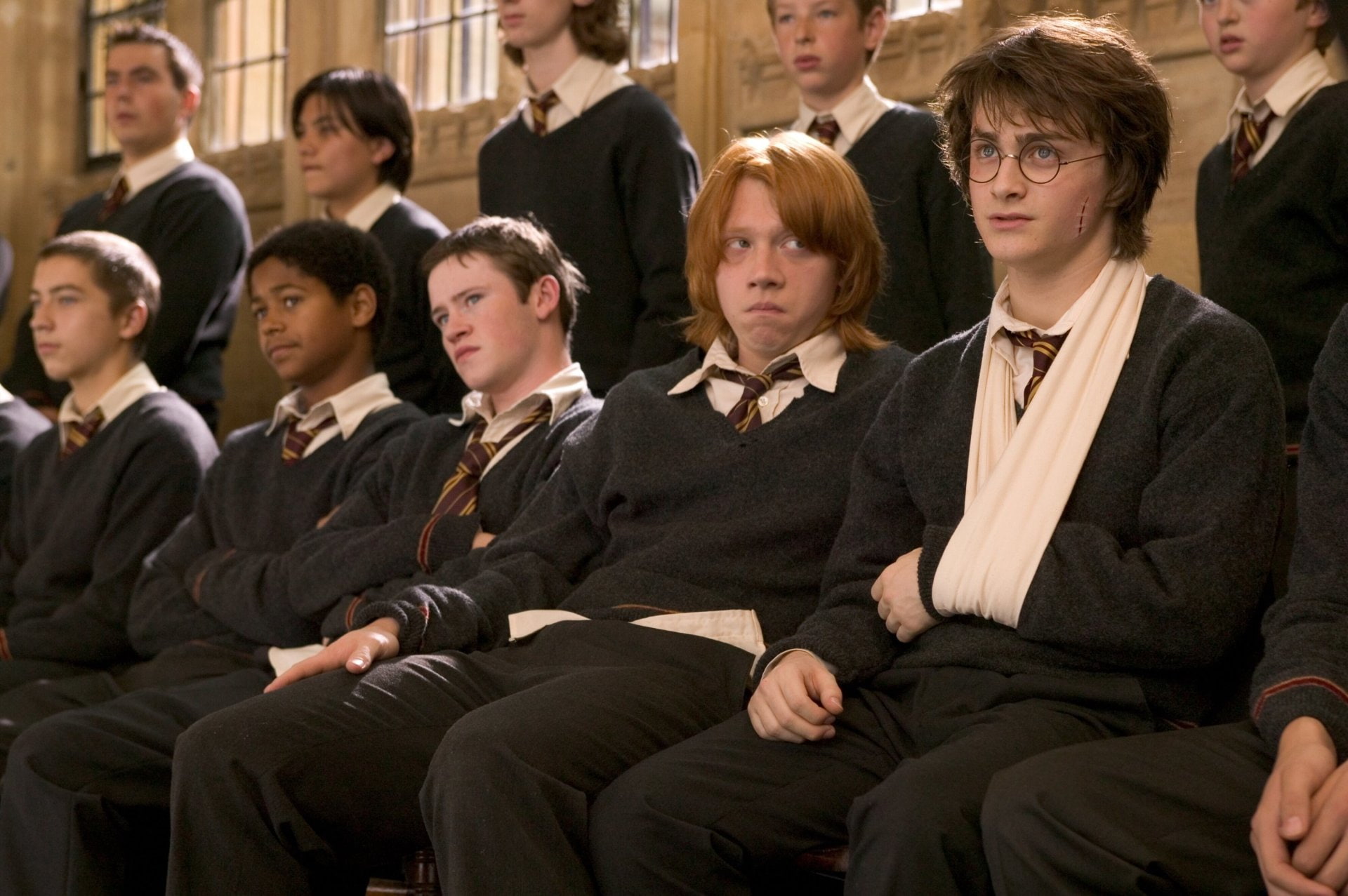 Daniel Radcliffe, Rupert Grint, Harry Potter, 1080P, Ron Weasley, Harry Potter and the Goblet of Fire, HD Wallpaper