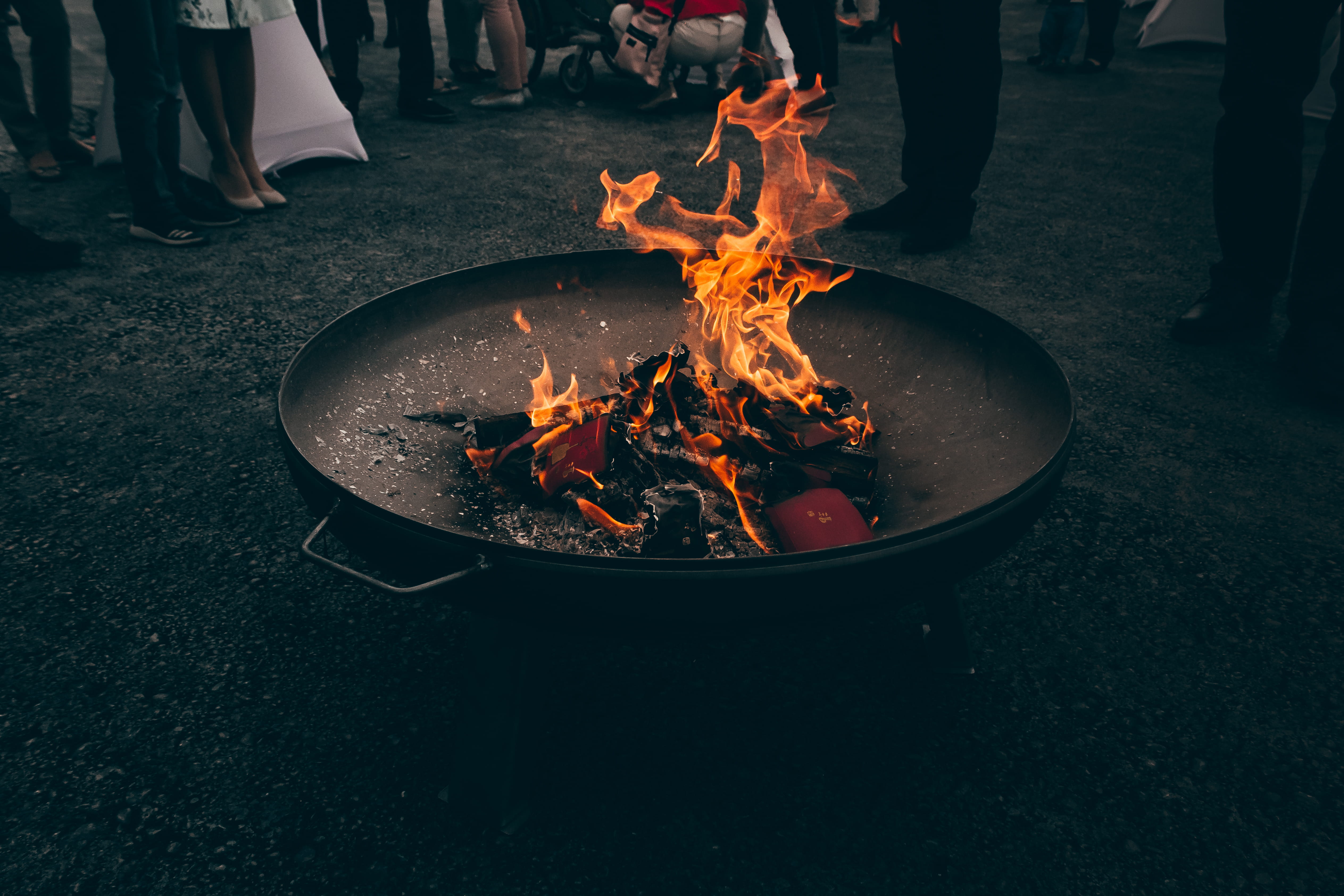 wood, footwear, group, incidental people, hot, pit, event, near, gießen, europastraße, people, group of people, fire - natural phenomenon, low section, HD Wallpaper