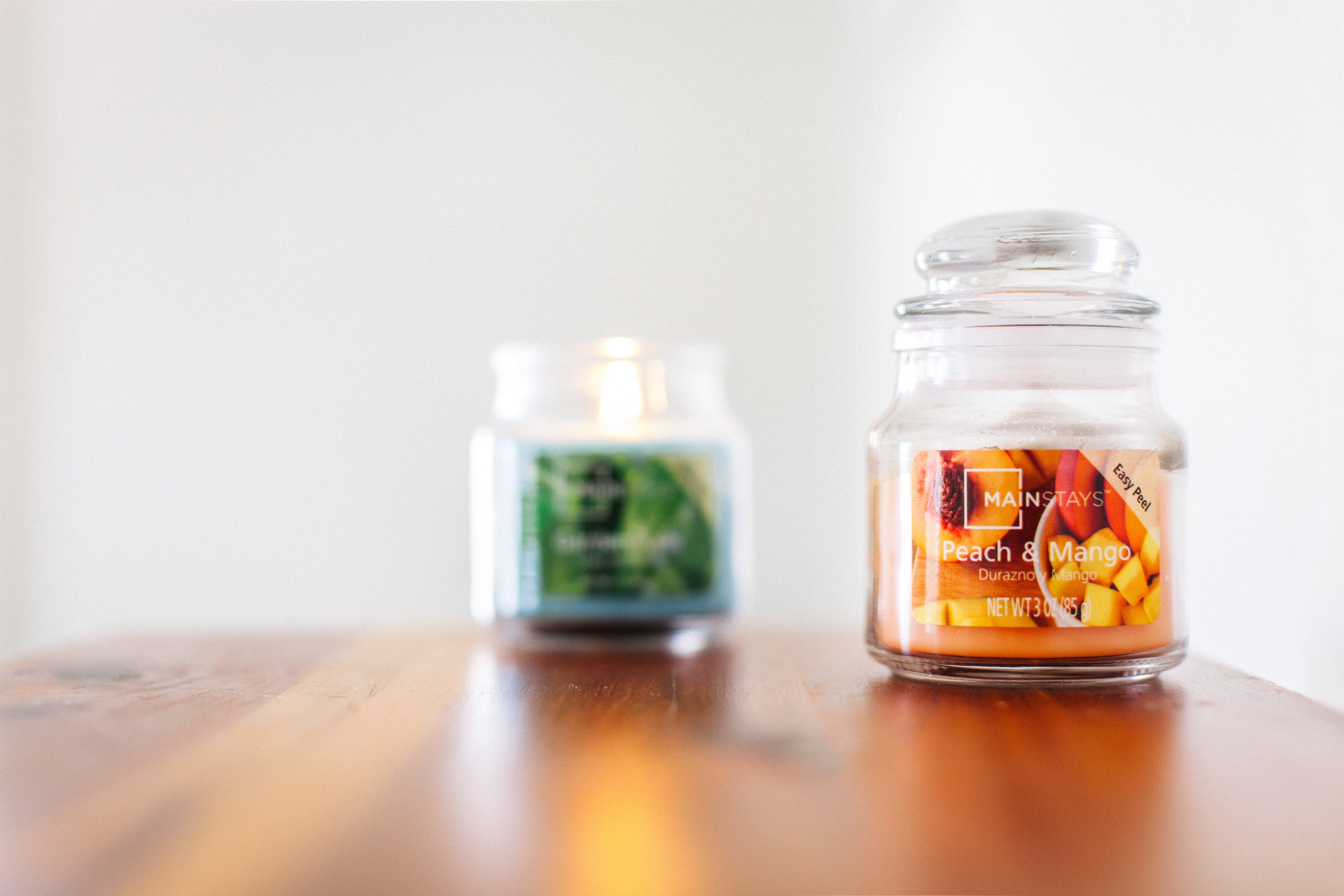 healthy eating, table, bottle, indoors, group of objects, fire, wood - material, freshness, food, choice, macro, candles, food and drink, still life, glass, HD Wallpaper
