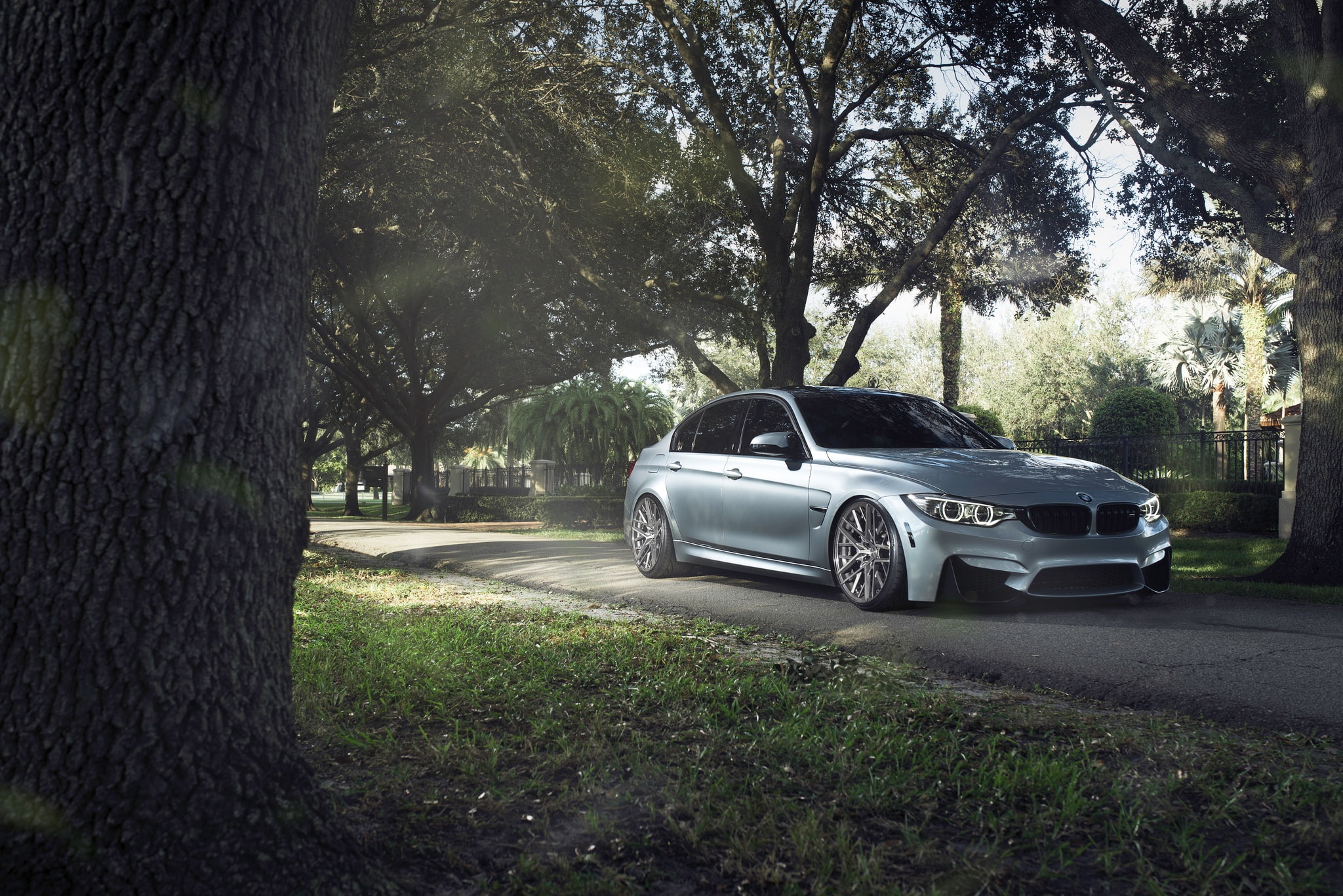 BMW, German, Car, 1080P, M3, F80, 2015, Sport, Silver, HD Wallpaper