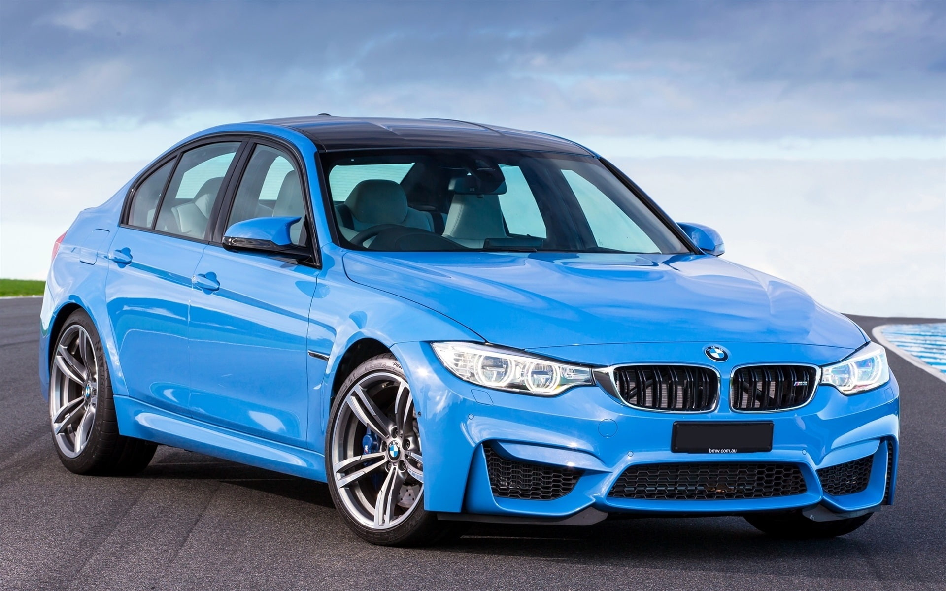 f, Blue, BMW, Car, m, 2014, 1080P, HD Wallpaper