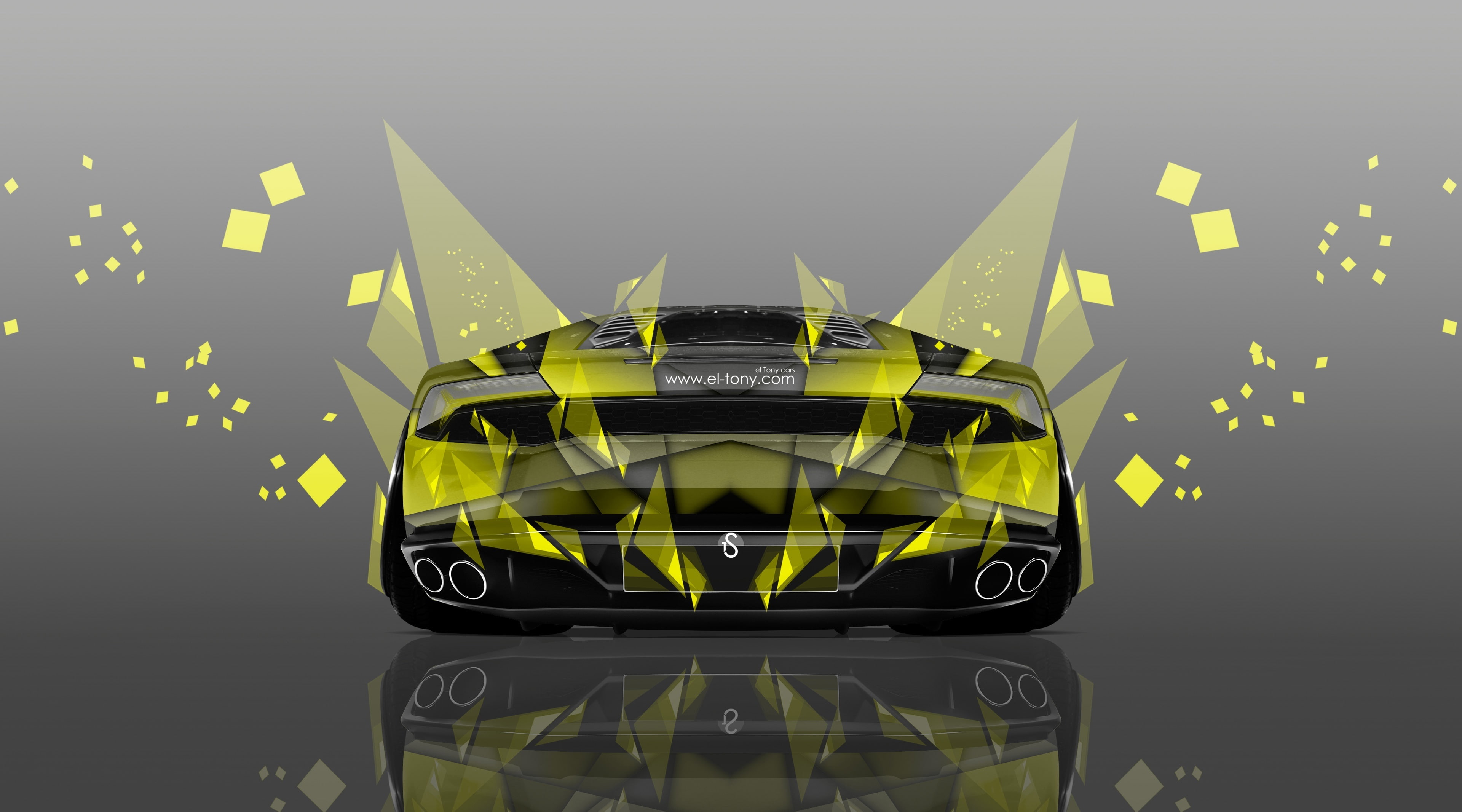 aerography, water, nature, night, car, 4K, motor vehicle, front view, lamborghini, helmet, abstract, studio shot, digital composite, motion, Aero, mode of transportation, HD Wallpaper