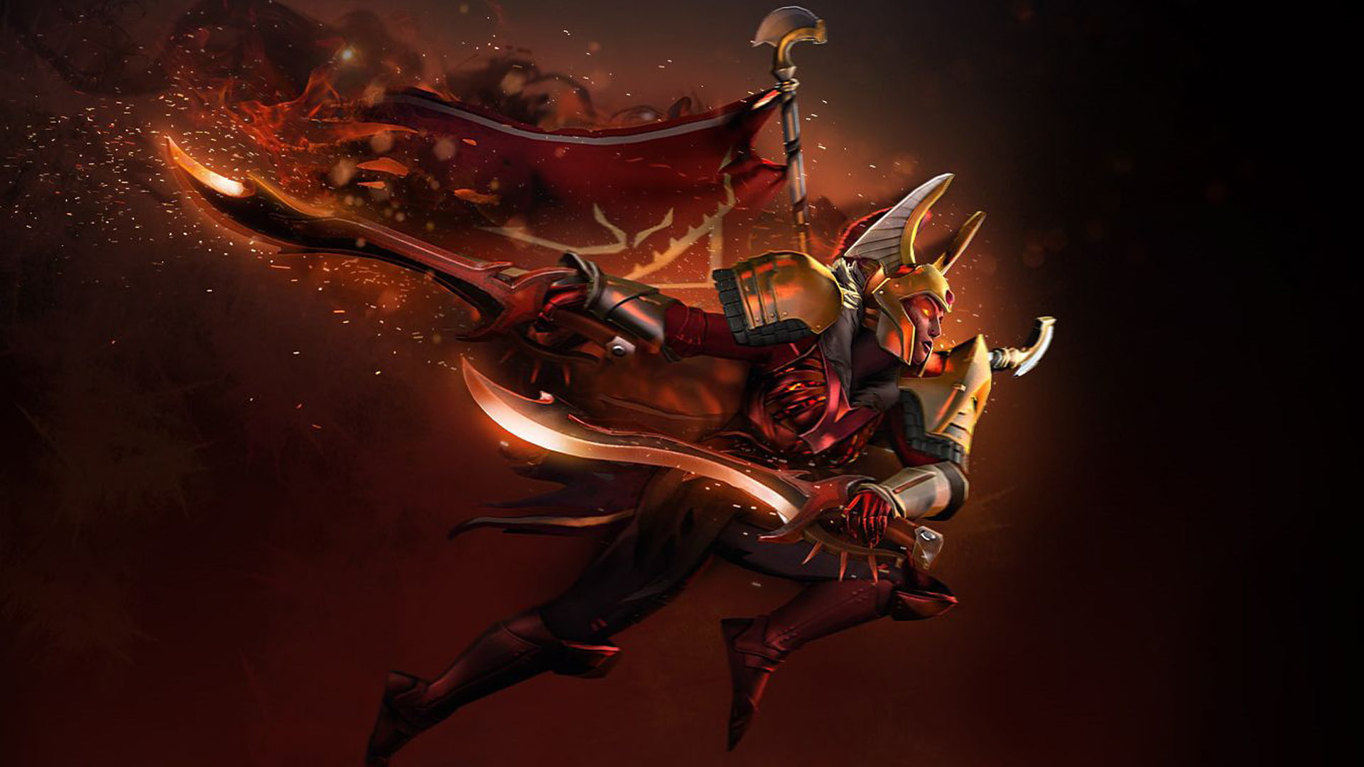legion, picture, desktop, blades, screenshot, domosh, commander, voth, dota, 1080P, HD Wallpaper