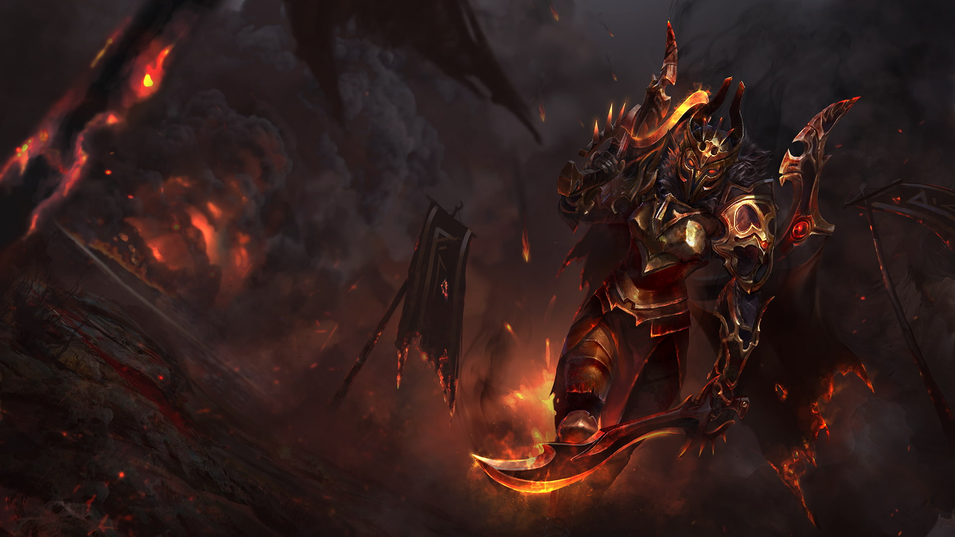 1080P, Dota 2, Legion Commander, fantasy Art, HD Wallpaper