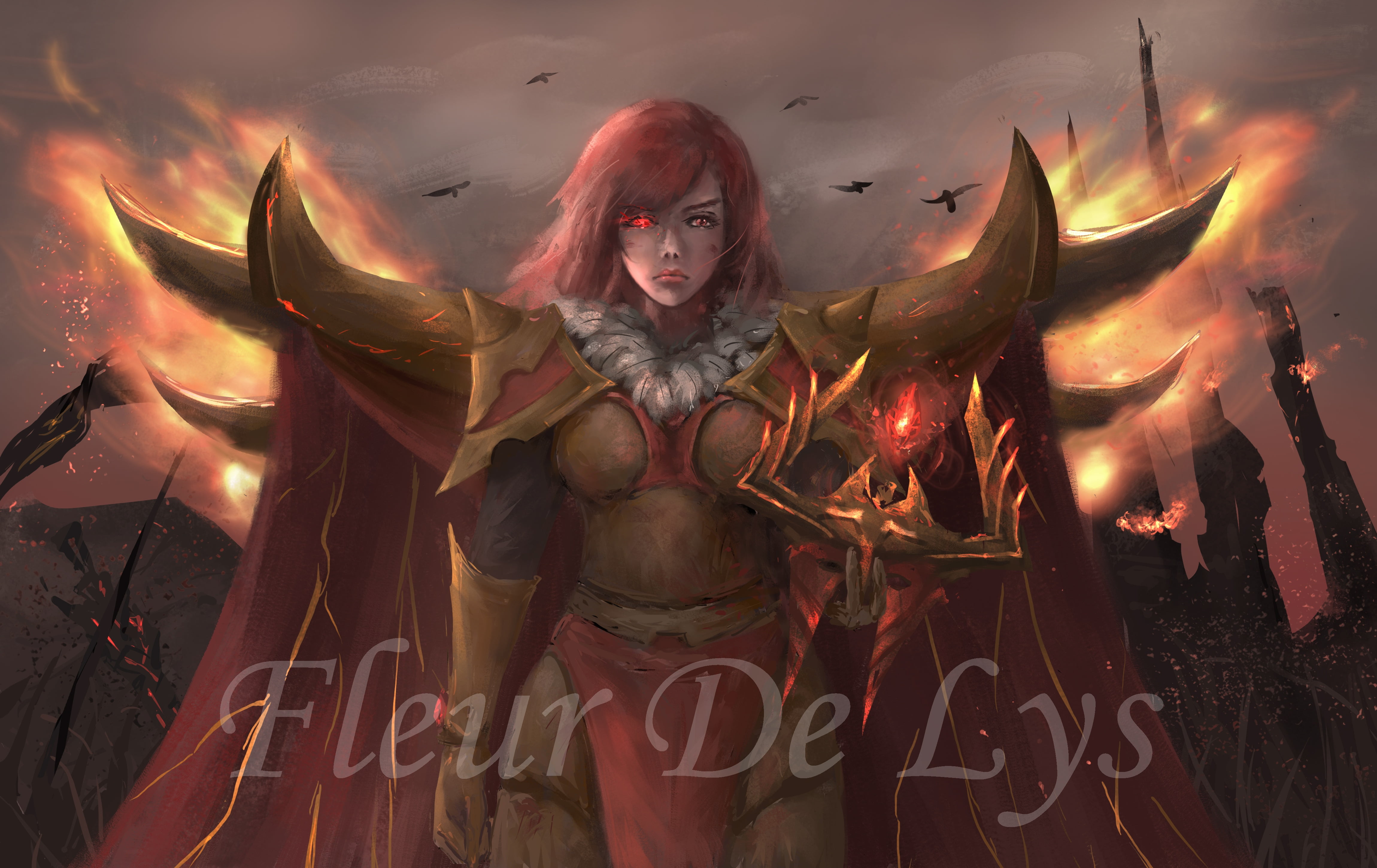 DotA 2, Legion Commander (DotA 2), Dota, 4K, HD Wallpaper