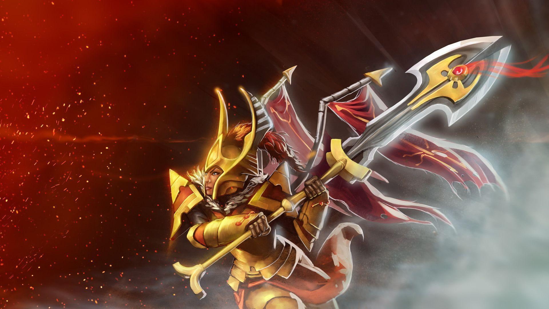 hd, popular, hero, commander, legion, set, desktop, dota, tresdin, custom, 1080P, HD Wallpaper