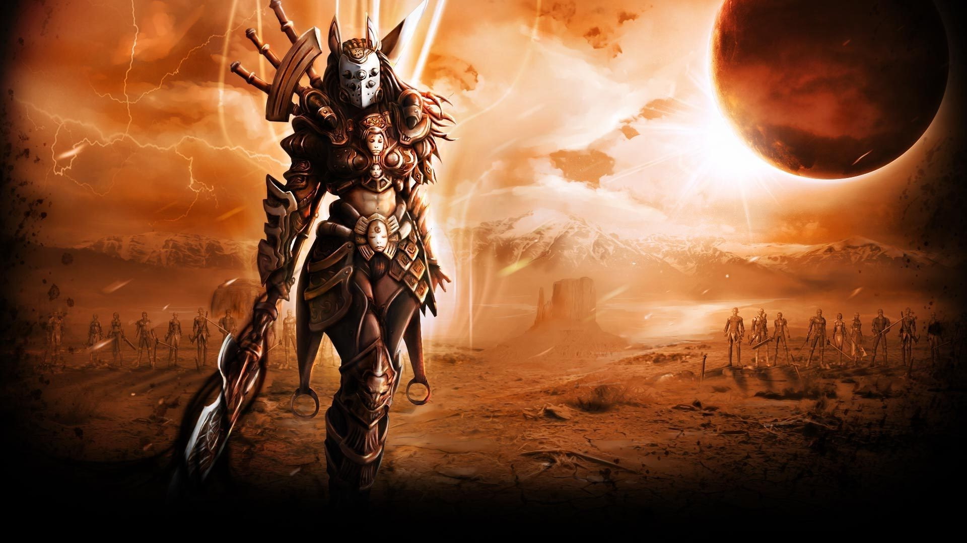 fantasy Art, Dota 2, Legion Commander, 1080P, HD Wallpaper