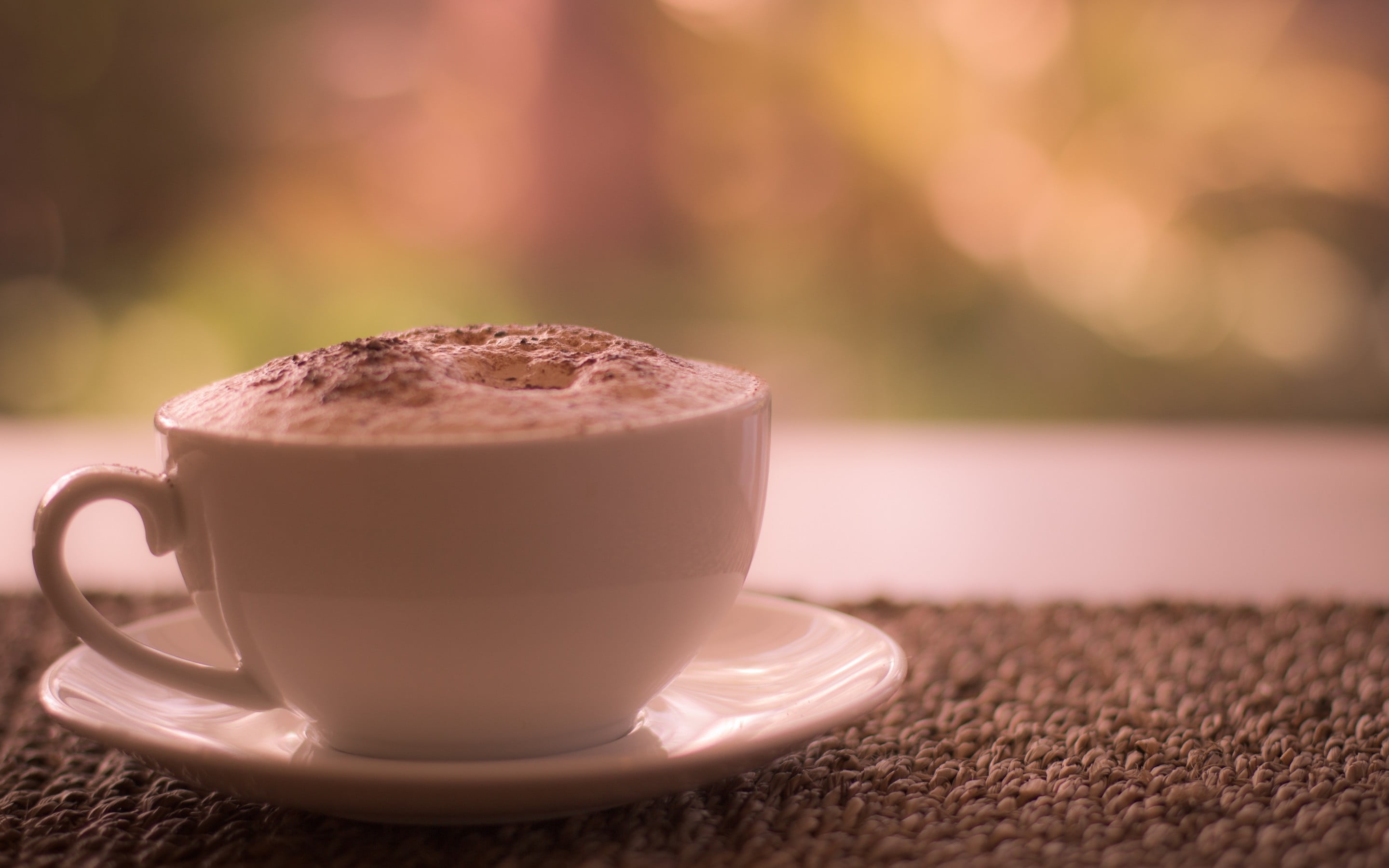 no People, wood - Material, selective focus, non-alcoholic beverage, cafe, espresso, white, hot drink, table, food and drink, coffee, bean, crockery, brown, HD Wallpaper