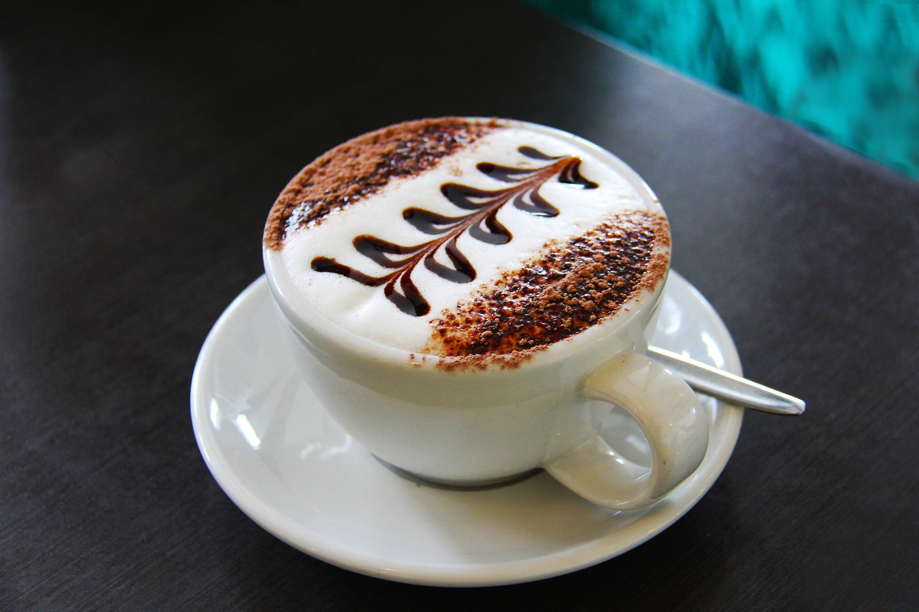 2K, crockery, frothy drink, still life, fox glacier, cafe, table, flat white, new zealand, lunch, mug, ceramic, hot drink, cup, tea, food, teacup, cappuccino, HD Wallpaper