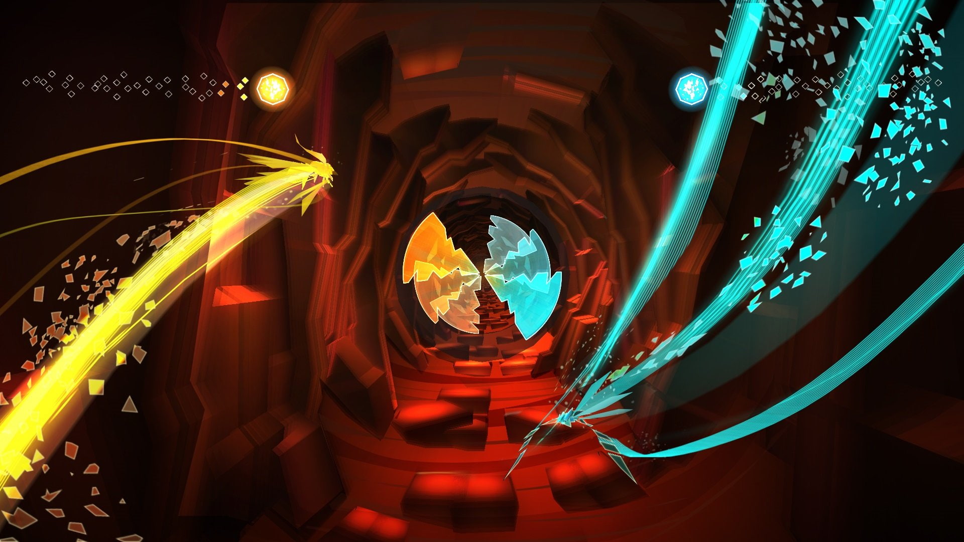 abstraction, arcade, music, 1080P, rhythm, action, abstact, fantasy, musical, entwined, HD Wallpaper