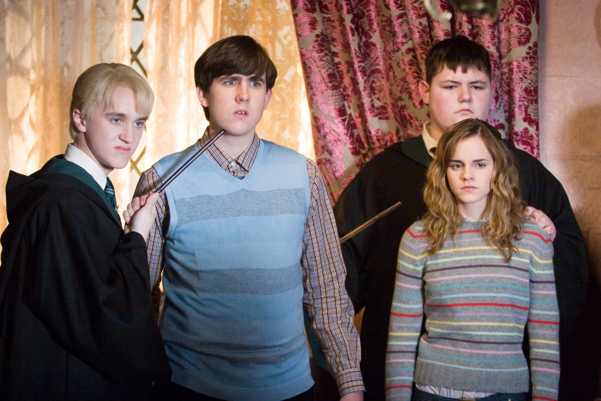 Hermione Granger, Harry Potter and the Order of the Phoenix, Harry Potter, Draco Malfoy, Neville Longbottom, 1080P, HD Wallpaper
