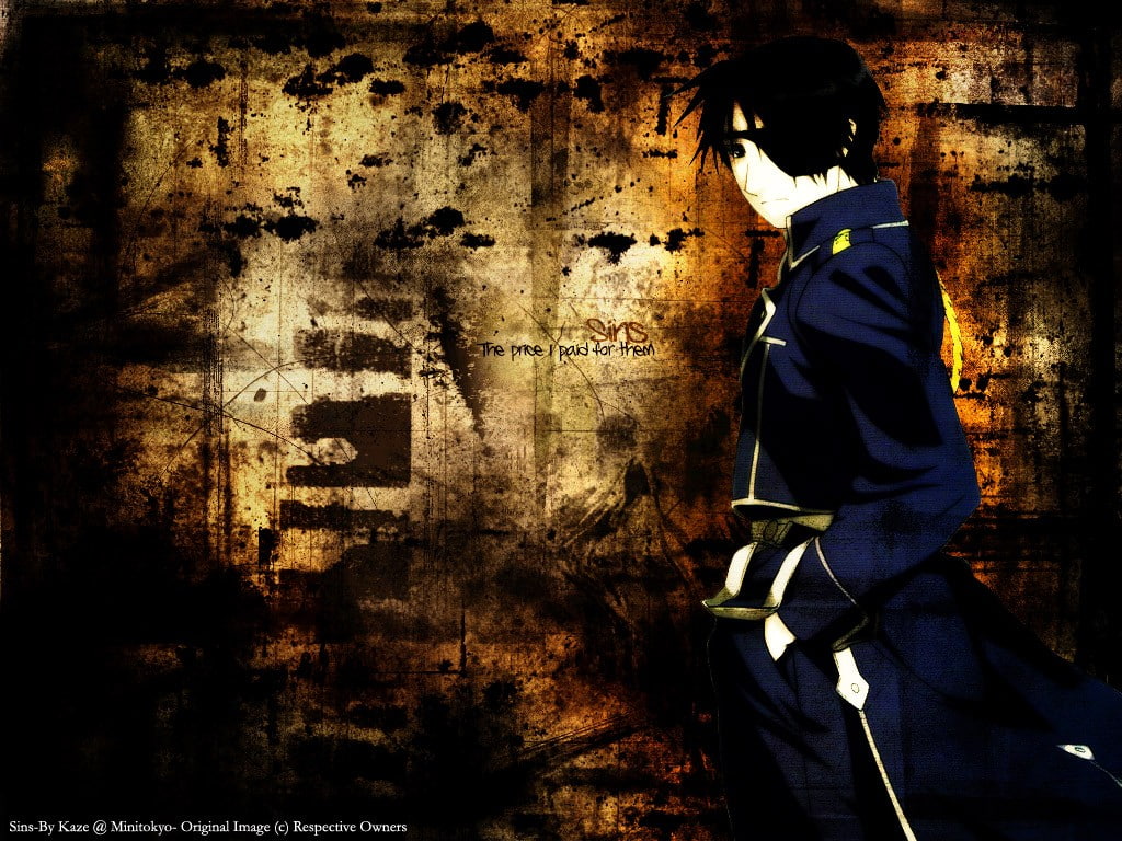 anime, Full Metal Alchemist, Roy Mustang, 480P, HD Wallpaper