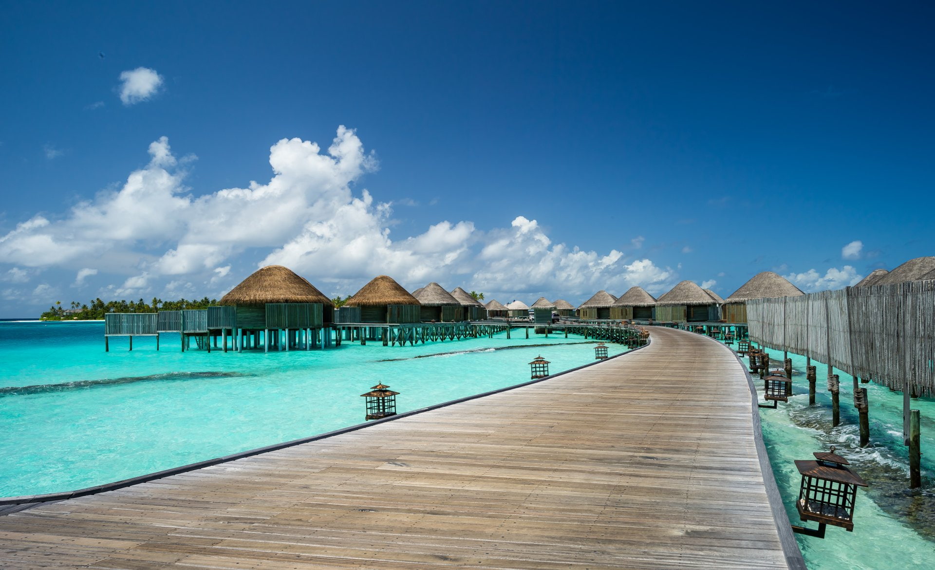 Seascape, Tropics, Pier, 1080P, Maldives, Holiday, Tropical, Constance Halaveli Resort, Photography, Resort, Hotel, HD Wallpaper