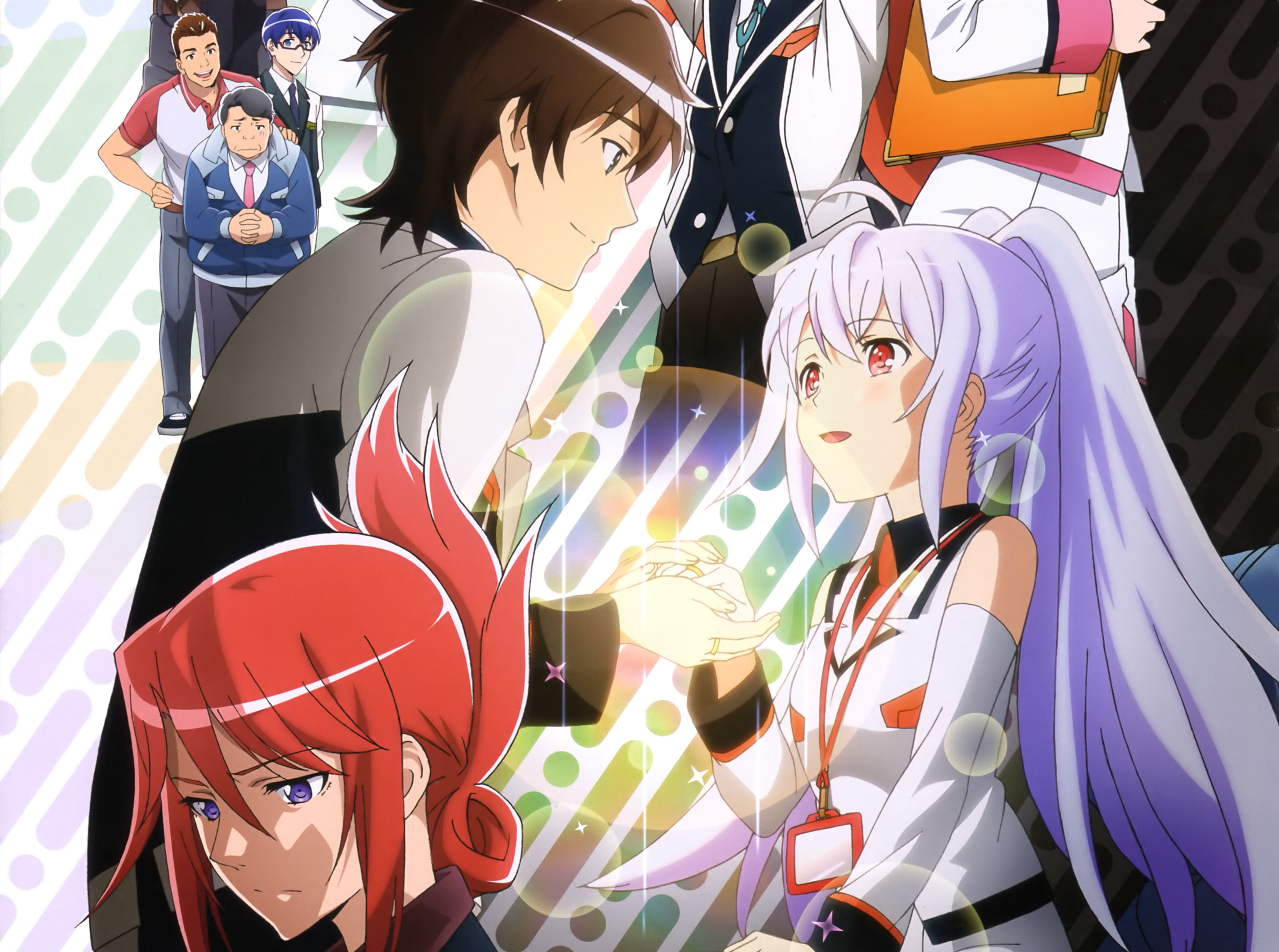 Tsukasa Mizugaki, 2K, Takao Yamanobe, Plastic Memories, Ren Kawarake, Anime, Isla (Plastic Memories), Kazuki Kuwanomi, Constance (Plastic Memories), HD Wallpaper