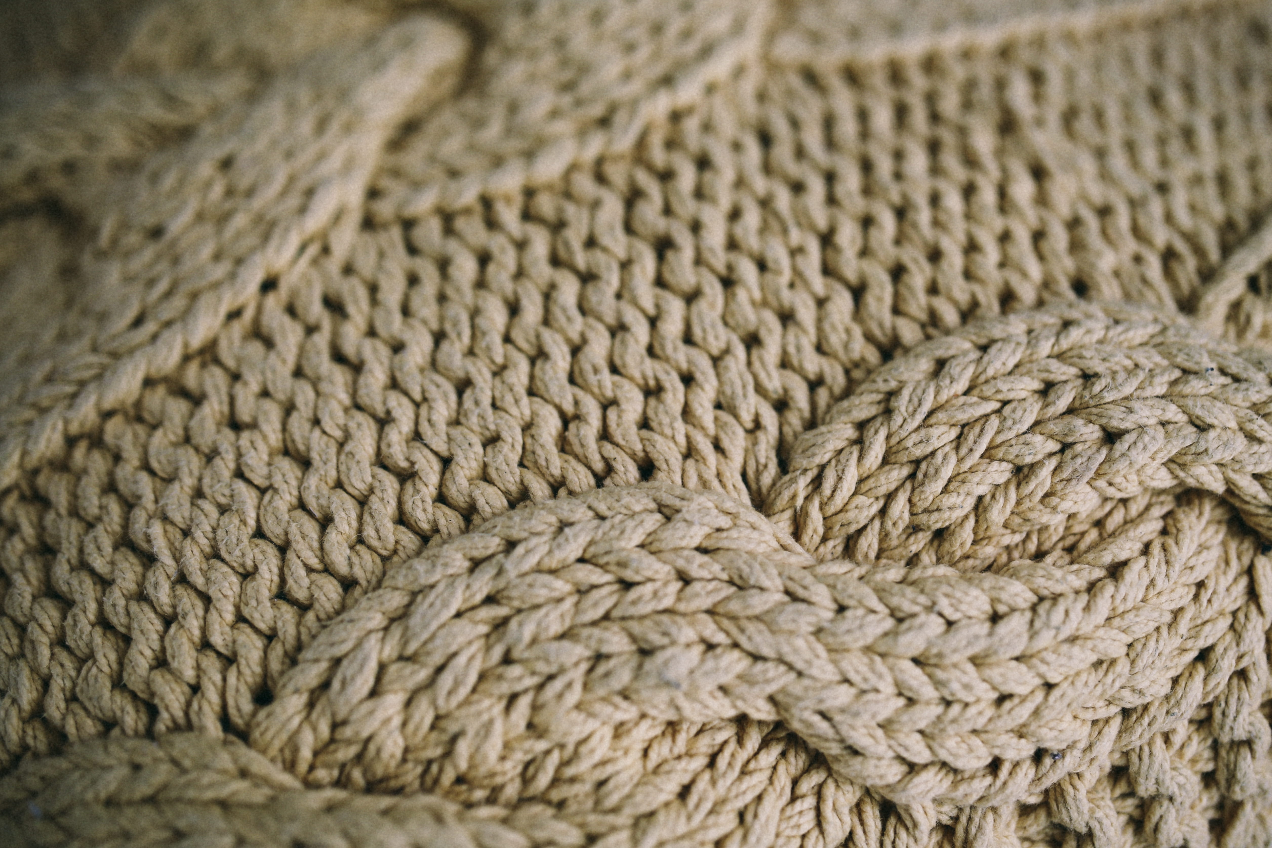 textured, softness, textile, fiber, nordic, sweater, no people, 4K, close-up, pattern, warm clothing, backgrounds, wool, knitting, indoors, clothing, creativity, HD Wallpaper