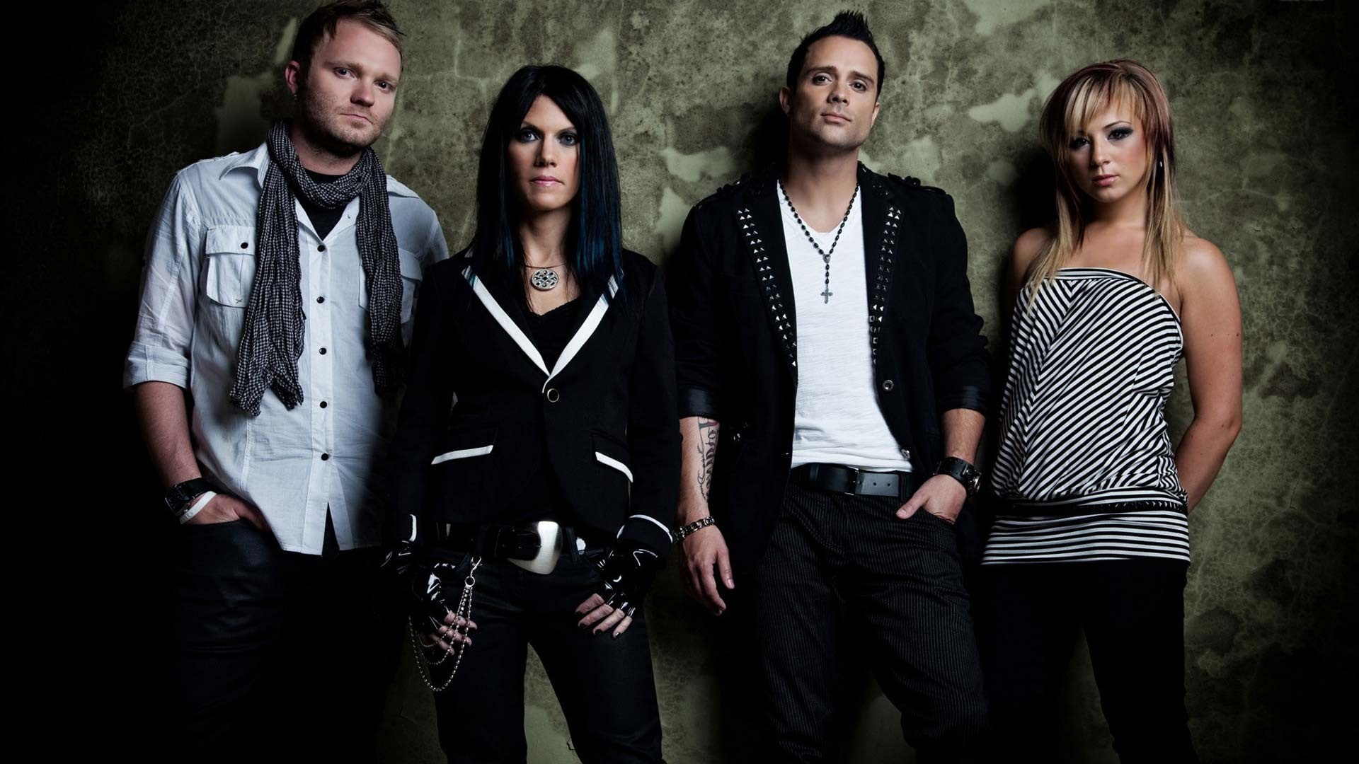 music, Skillet, women, 1080P, men, HD Wallpaper
