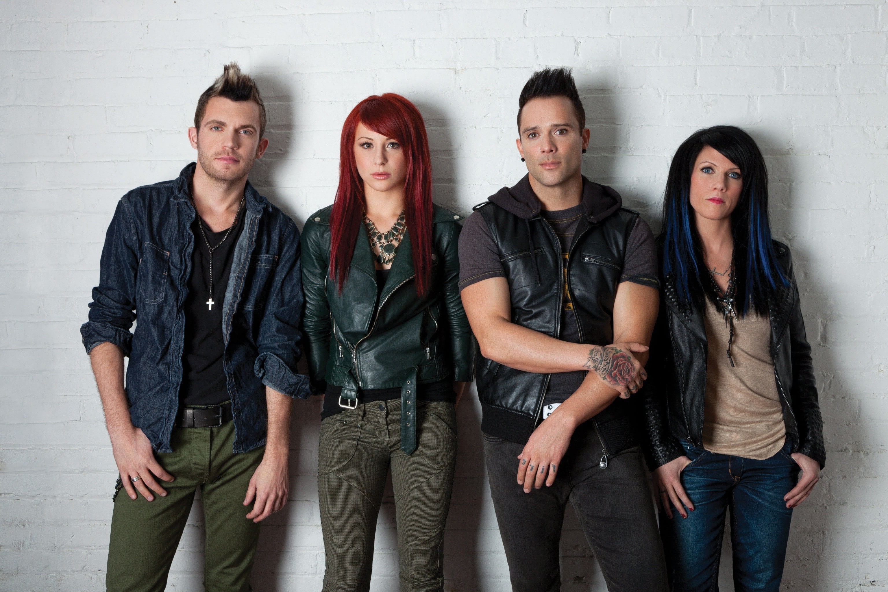 2K, Skillet (band), Korey Cooper, Seth Morrison, Jen Ledger, John Cooper, HD Wallpaper