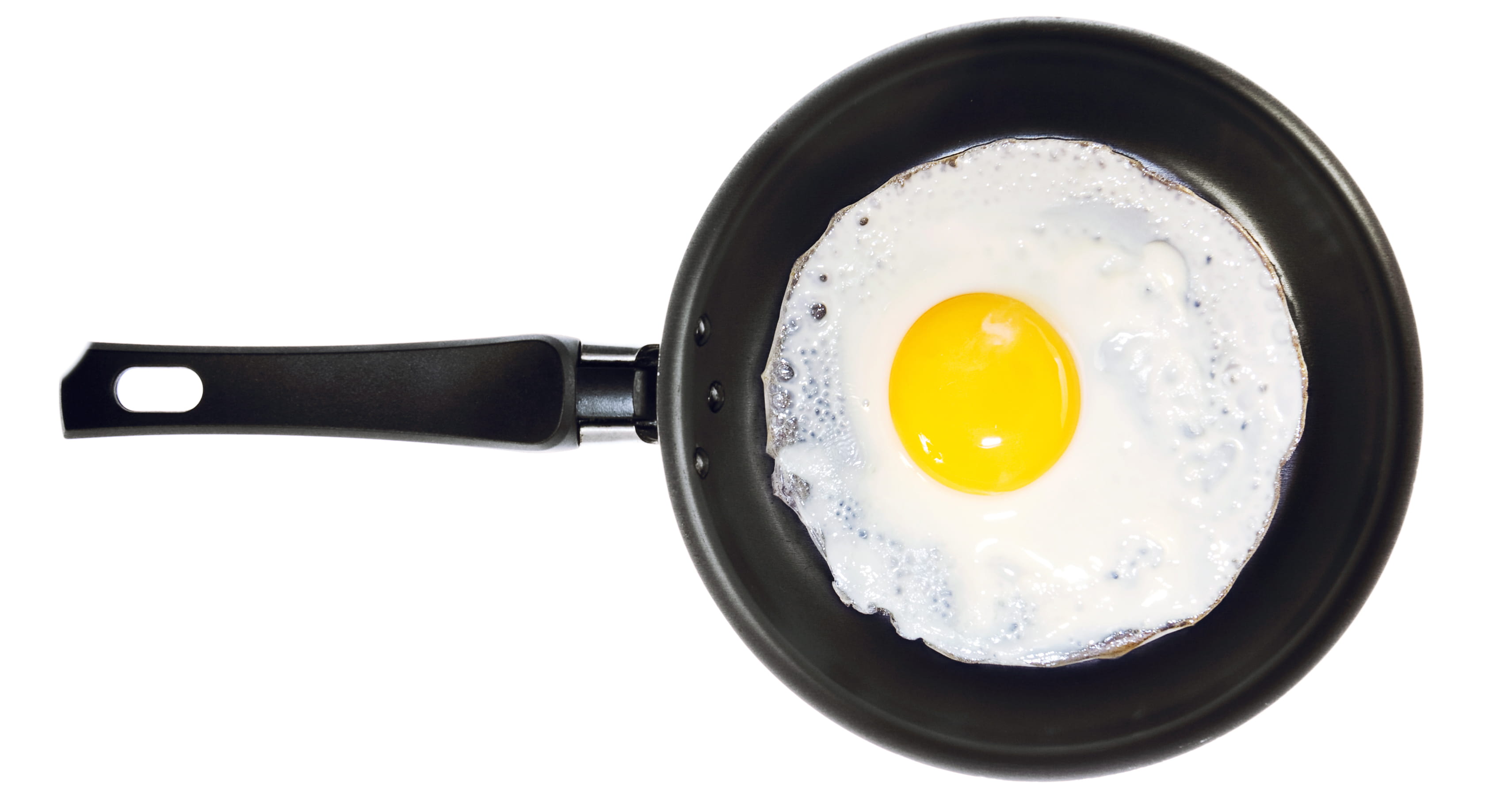 2K, kitchen utensil, cooking, hot, saucepan, roast, fry, teflon, skillet- cooking pan, dining, sunny side up, dieting, egg, cooked, isolated, white, fried, HD Wallpaper