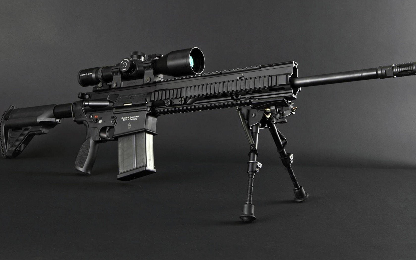 Heckler and Koch HK417, 720P, Weapons, HD Wallpaper