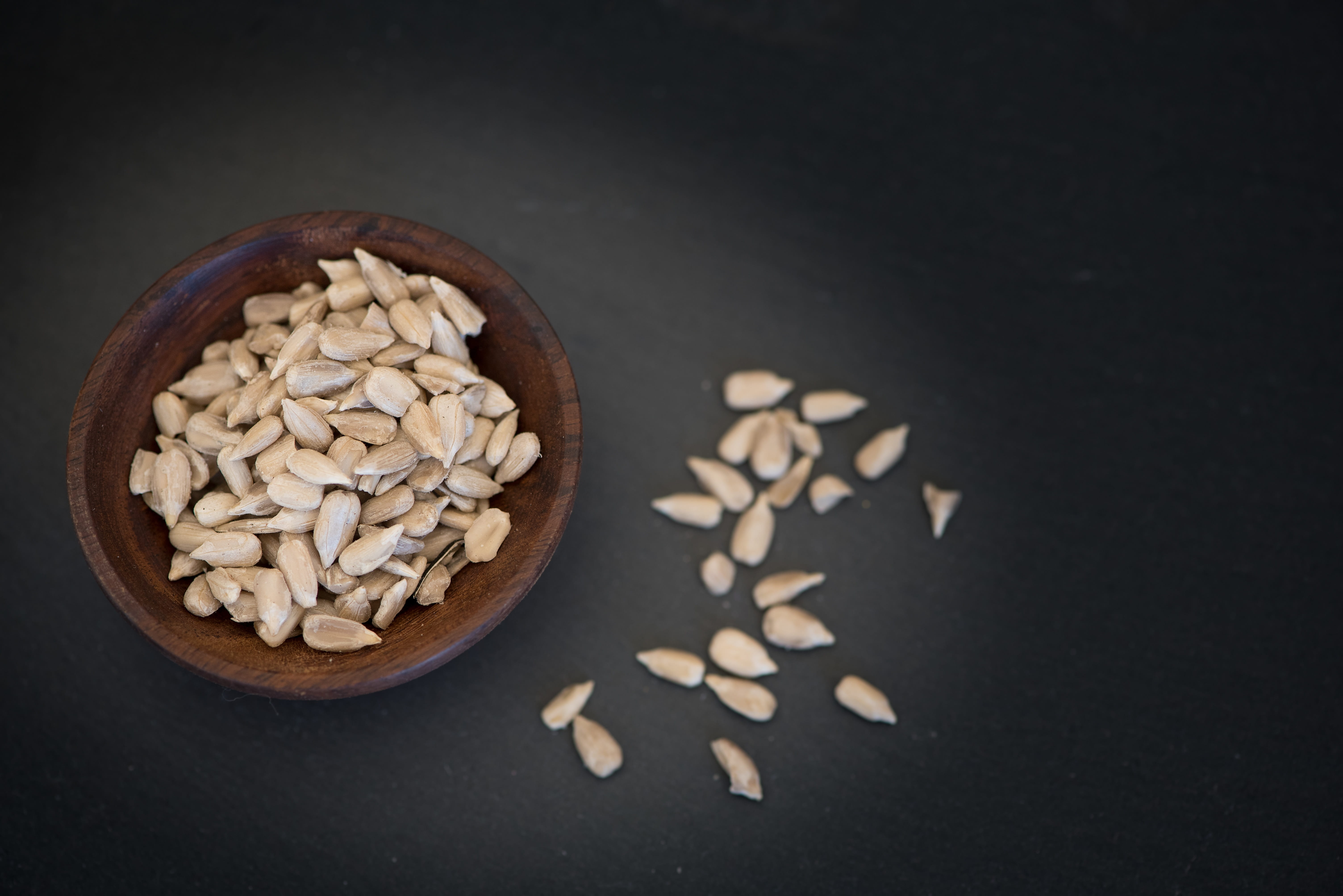 nut, heap, organic, Sunflower Seeds, seed, edible, cut out, still life, 5K, studio shot, oatmeal, wellbeing, vegetarian Food, breakfast, cereal Plant, HD Wallpaper