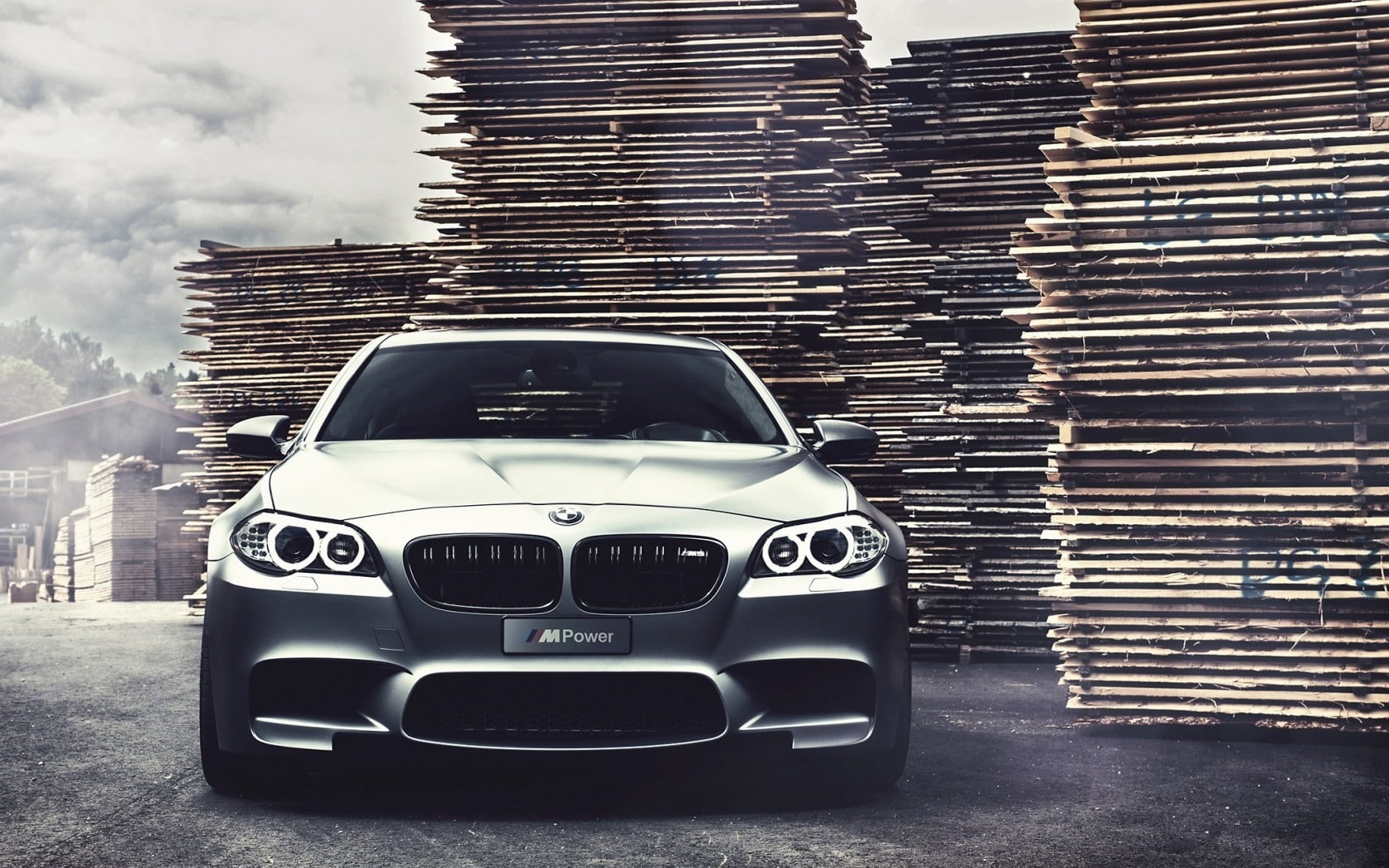 car, m, 720P, nature, building, large group of objects, no people, gray, stack, cars, motor vehicle, city, luxury, land vehicle, mode of transportation, HD Wallpaper