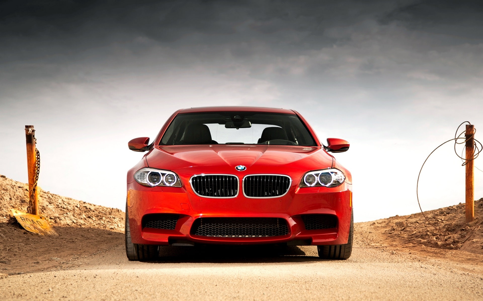 1080P, View, Car, BMW, Red, m, f, Front, HD Wallpaper