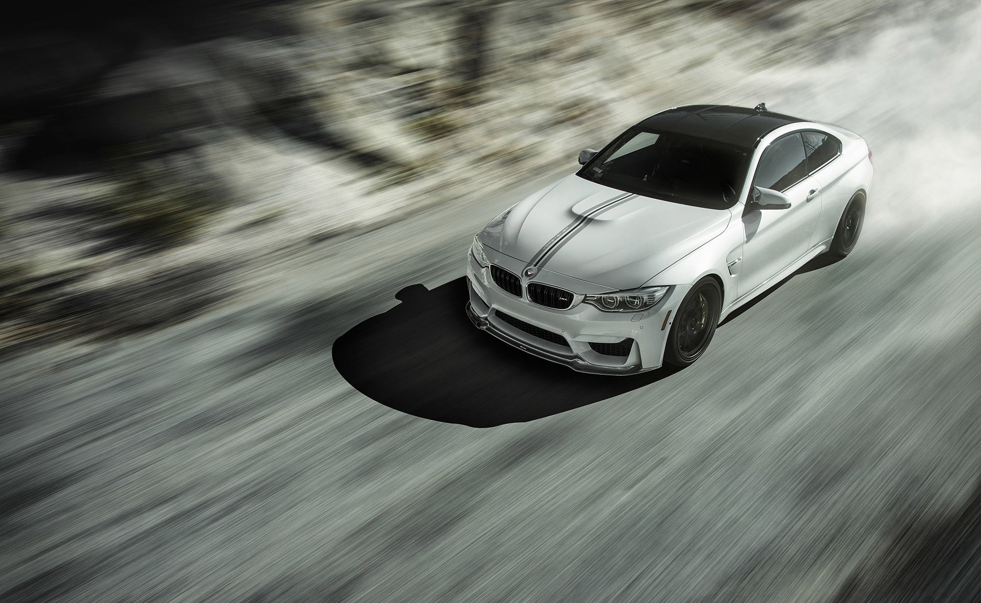 motor vehicle, in motion, on the move, motion, extreme sports, nature, outdoors, no people, high angle view, vorsteiner, speed, transportation, car, street, HD Wallpaper