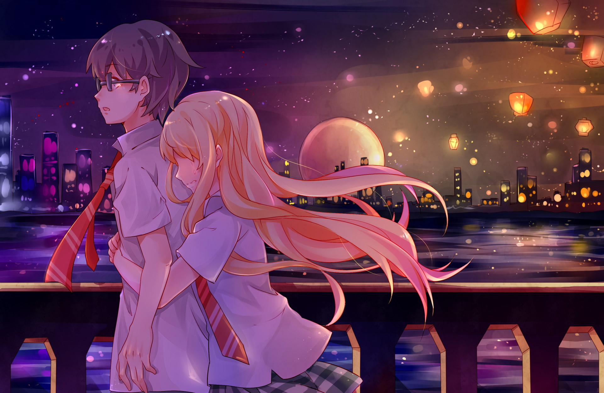 Anime, 1080P, Kousei Arima, Kaori Miyazono, Your Lie in April, HD Wallpaper