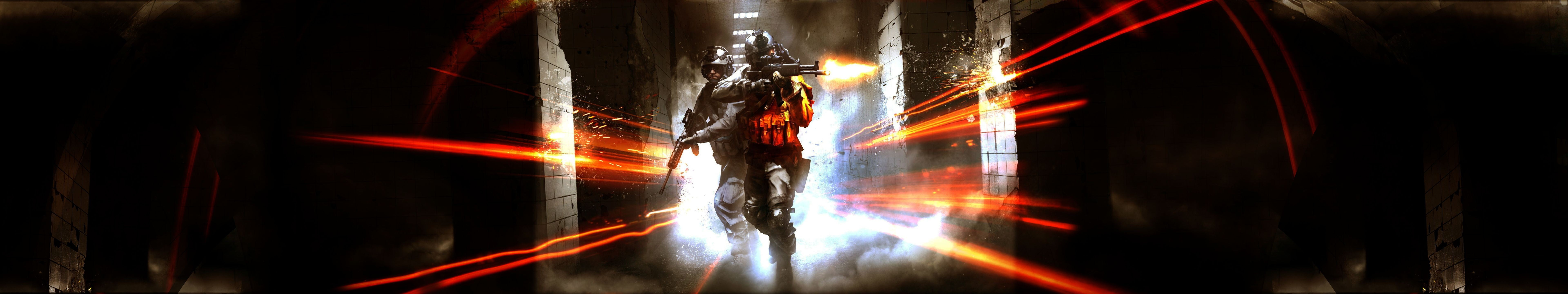 long exposure, illuminated, lighting equipment, night, light - natural phenomenon, 8K, red, laser, panoramic, light trail, multi colored, people, Battlefield 4, HD Wallpaper