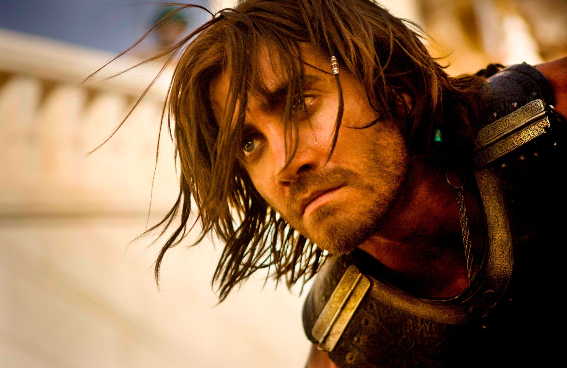 looking away, headshot, leisure activity, adult, lifestyles, real people, human body part, Prince Of Persia, Prince Dastan, young adult, human face, Jake Gyllenhaal, HD Wallpaper