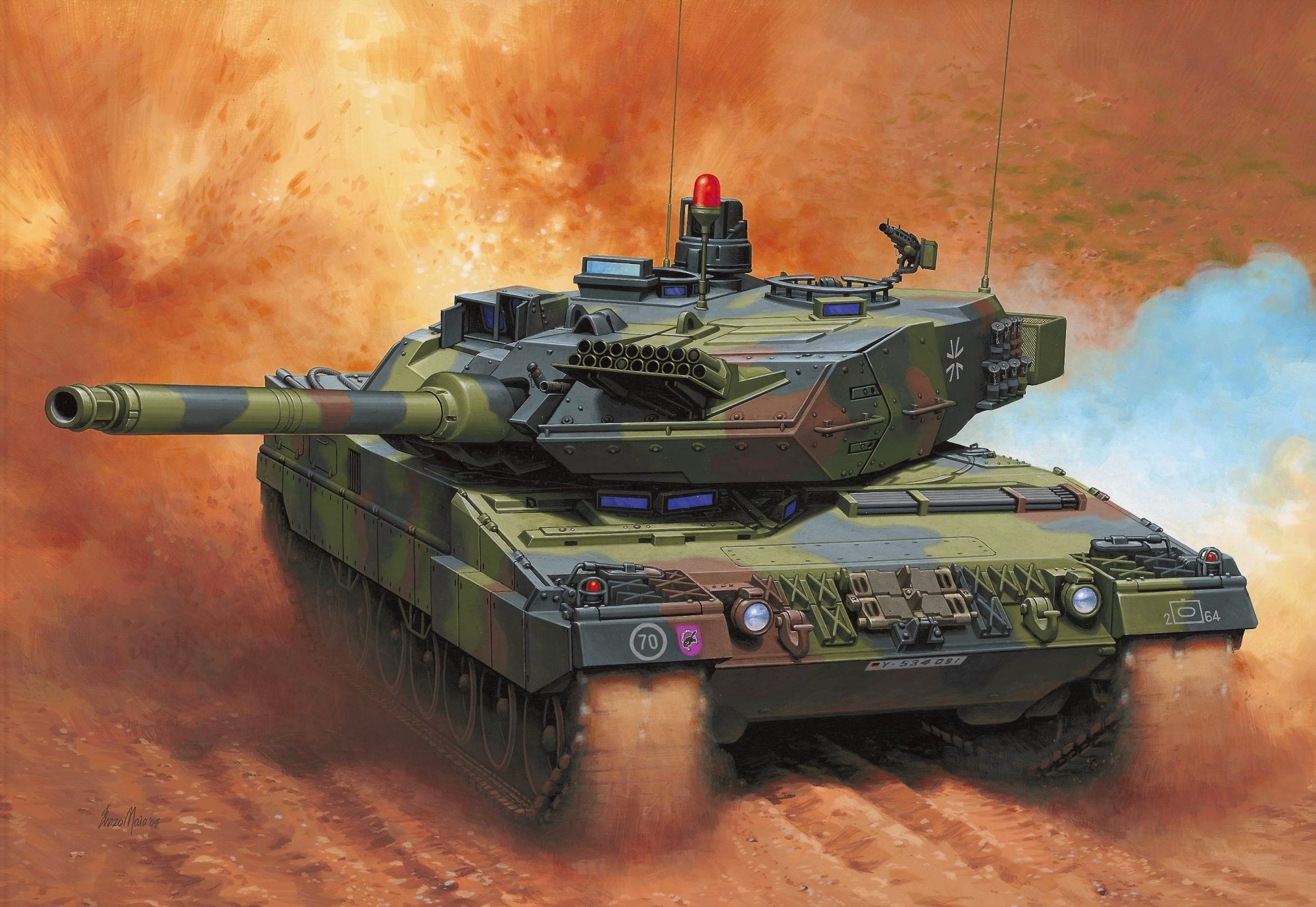 gun, government, battle, shooting a weapon, war, MBT, military, figure, protection, aggression, technology, transportation, armed forces, smoke - physical structure, HD Wallpaper