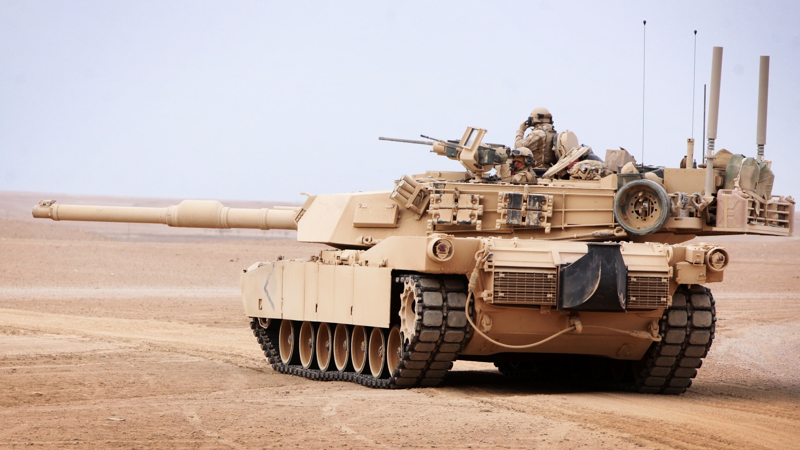 tank, American, Abrams, main battle tank USA, 2K, HD Wallpaper