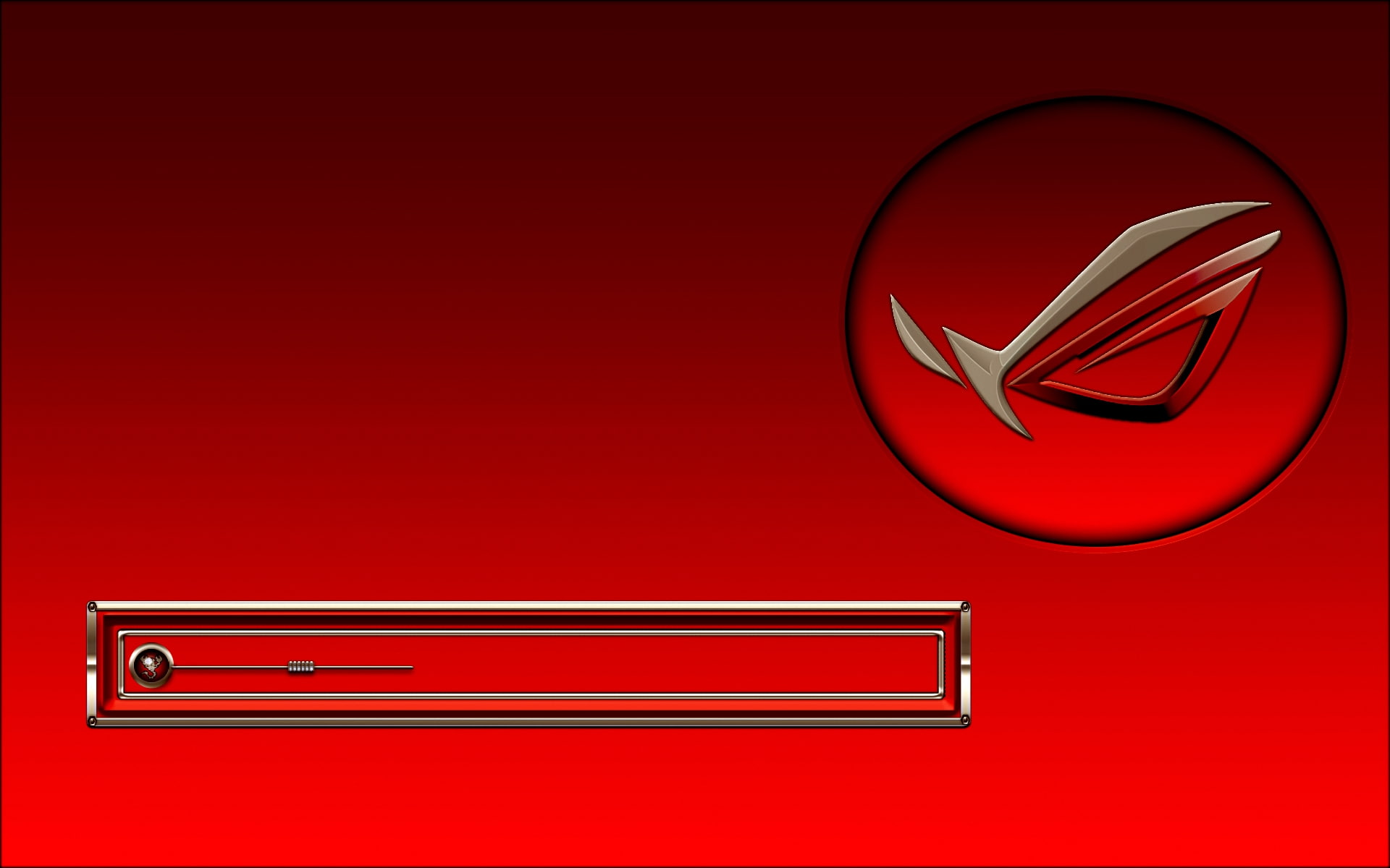 art, asus, Scorpion, technology, red, hd, rog, 1080P, HD Wallpaper