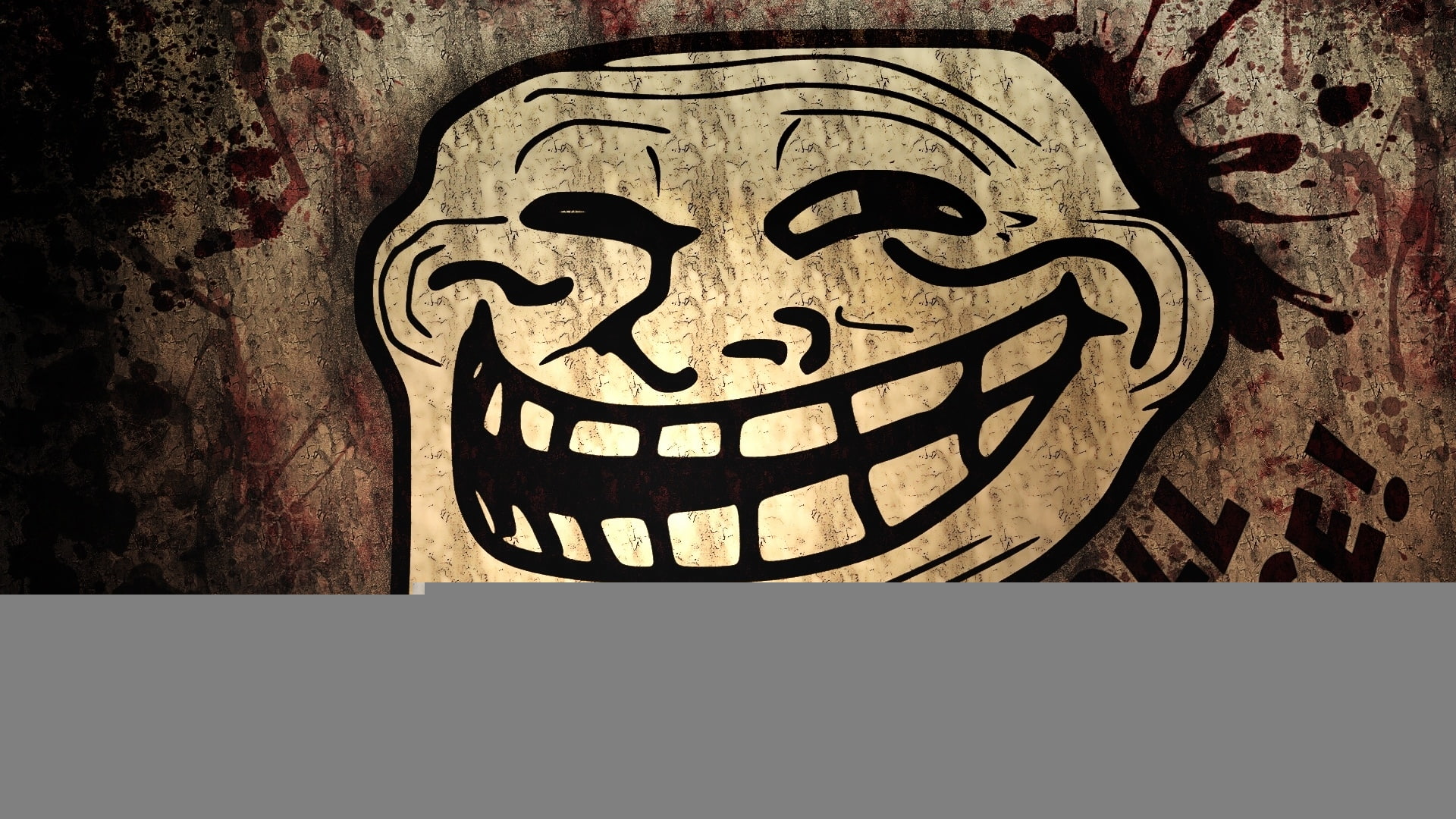 face, 1080P, troll, trollface, HD Wallpaper